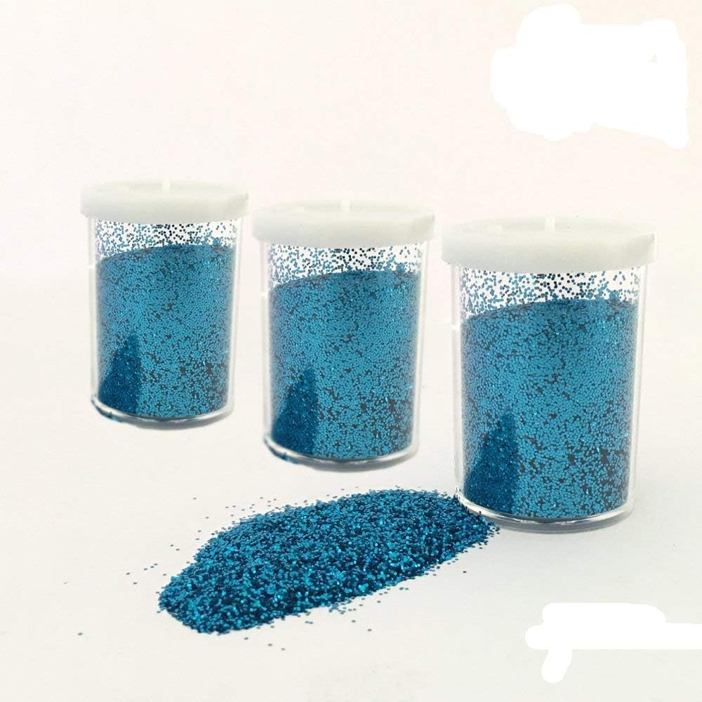 3 X Extra Fine Glitter - 20G (Green) - Black image number 4