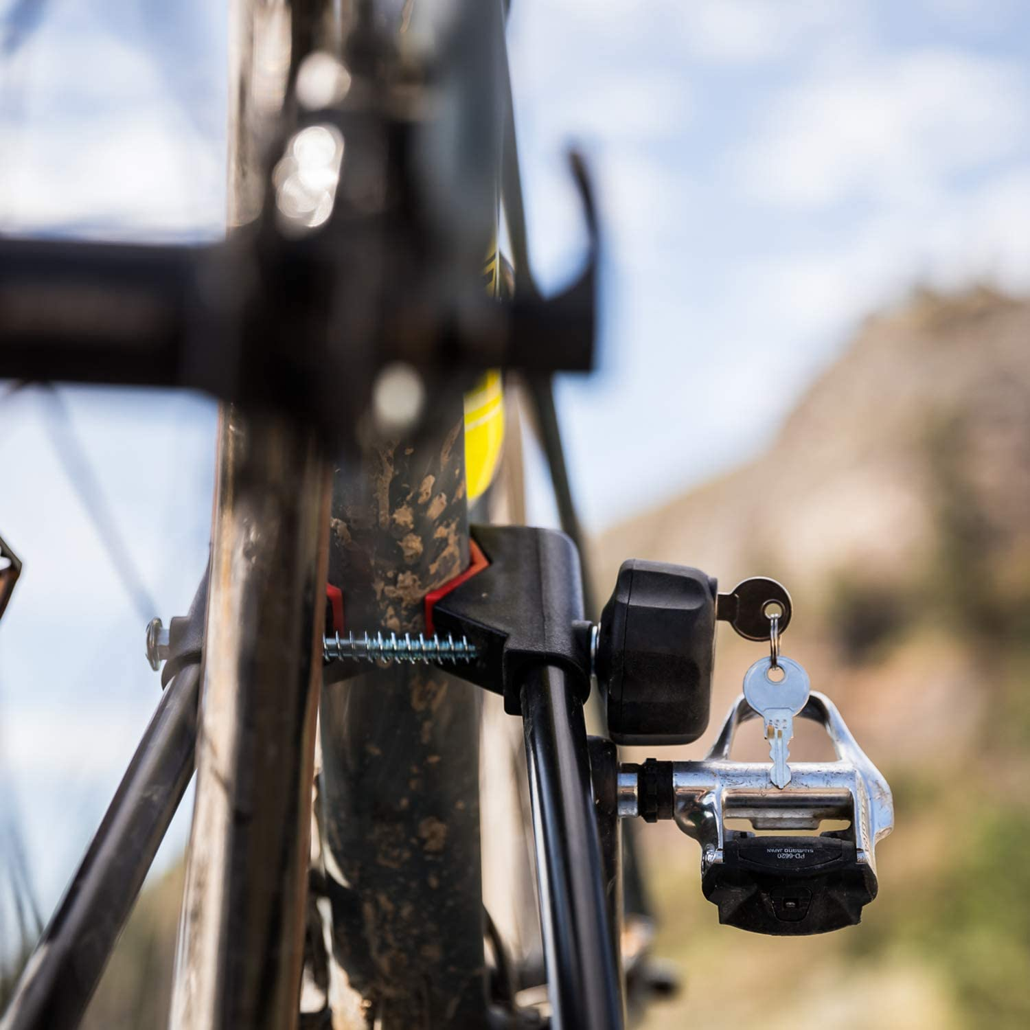 Swagman Upright Roof Mount Bike Rack, Black image number 3