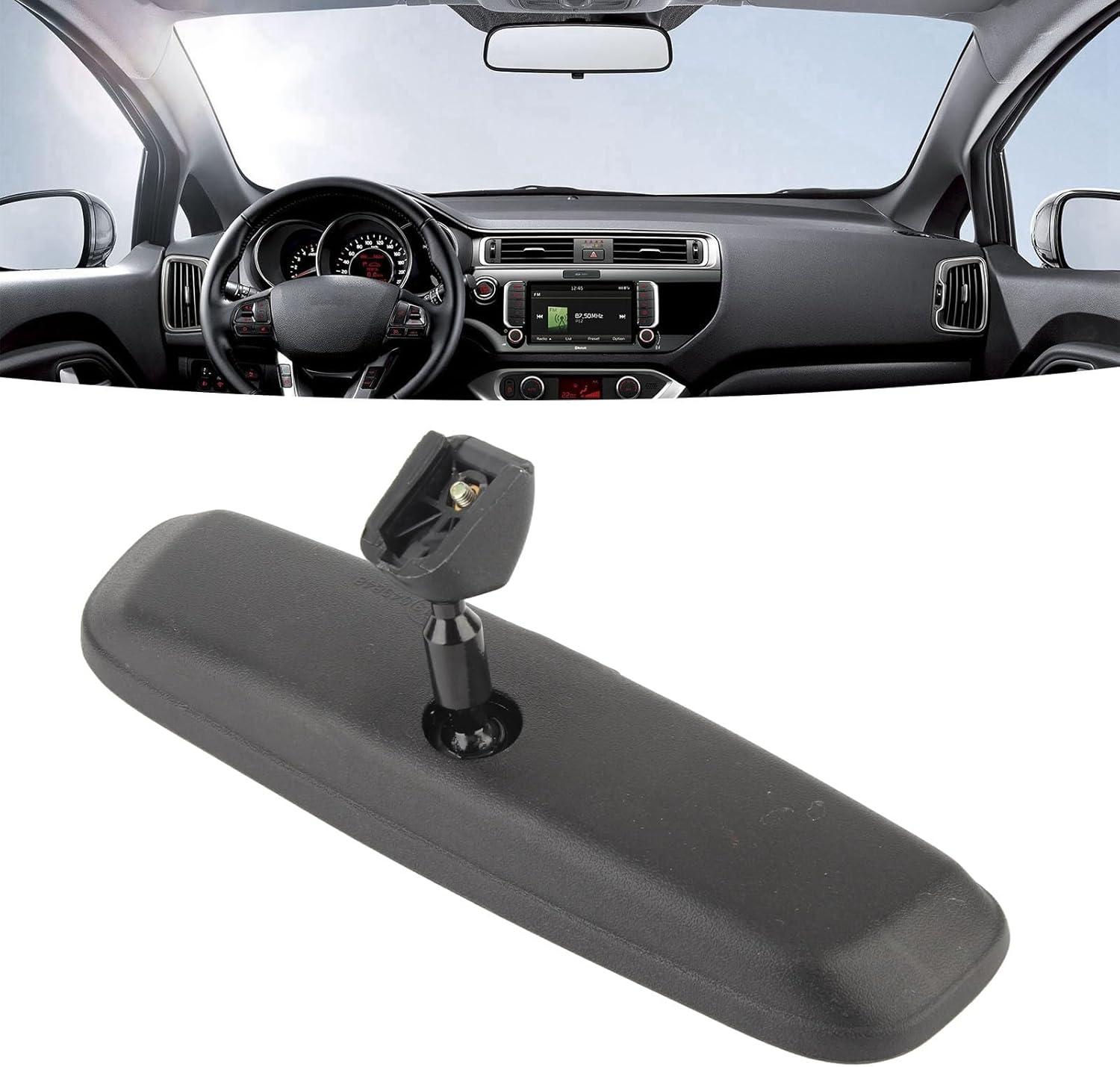 Replacement inside Rear View Mirror 85101 for Accent Elantra I10 I20 I30 image number 1