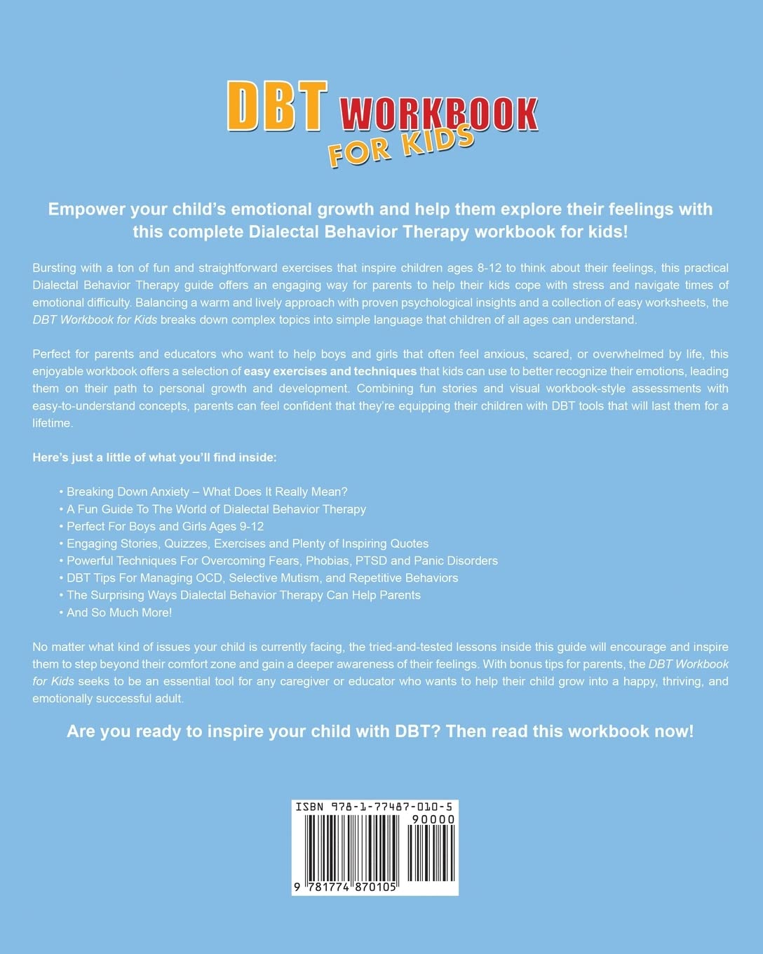 DBT Workbook for Kids: Fun & Practical Dialectal Behavior Therapy Skills Training for Young Children | Help Kids Recognize Their Emotions, Manage ... Their Emotions, and Learn to Thrive!: 3 image number 2