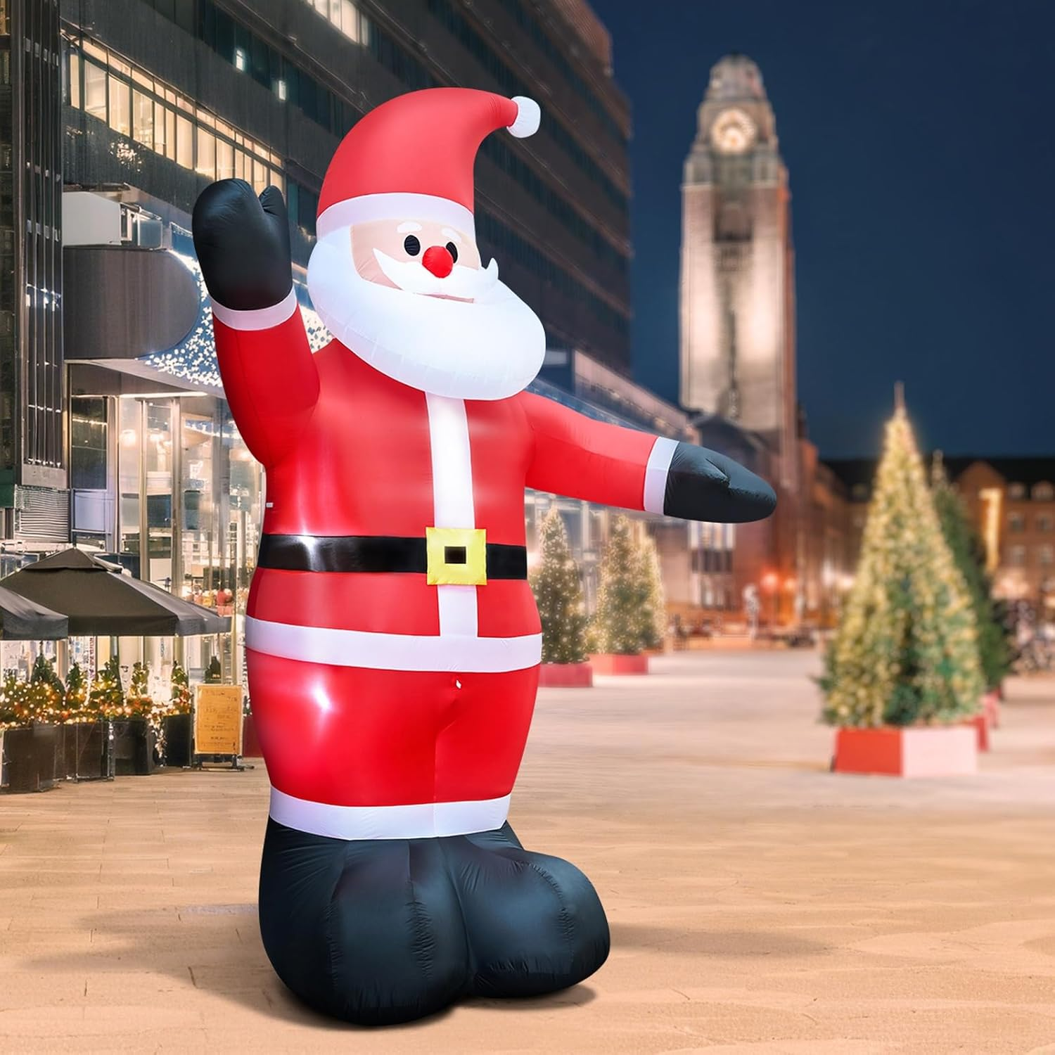 Tinseltown 5M Christmas Inflatable Blow up Santa Claus Xmas Decor with LED Light Decor for Holiday Party Gifts, Home Garden Courtyard, Lawn, Outdoor image number 2