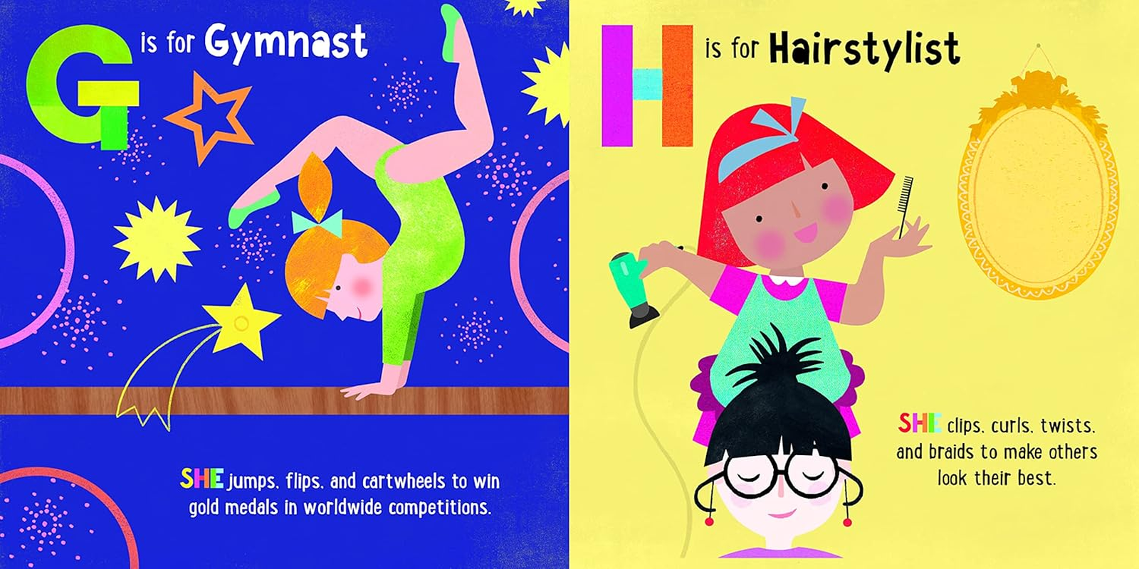 ABC What Can She Be? (ABC for Me): Girls Can Be Anything They Want to Be, from a to Z: 5 image number 2