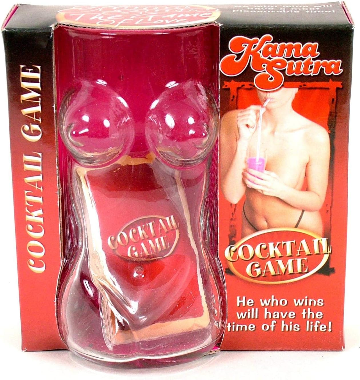 Miko Kama Sutra Cocktail Glass Game Lady