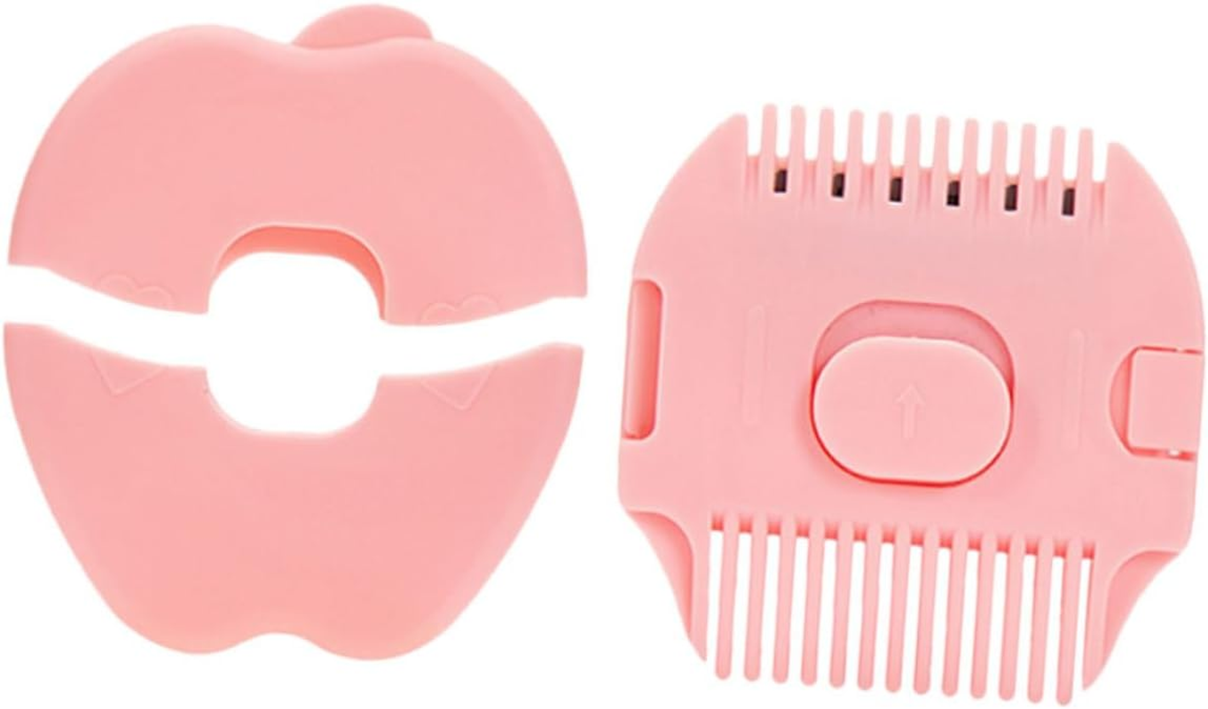 Healeved 2-In-1 Hair Razor Comb for Boys and Girls Baby Haircut Trimmer Protective Design Portable Hair Cutter for Safe Styling for Infants and Toddlers