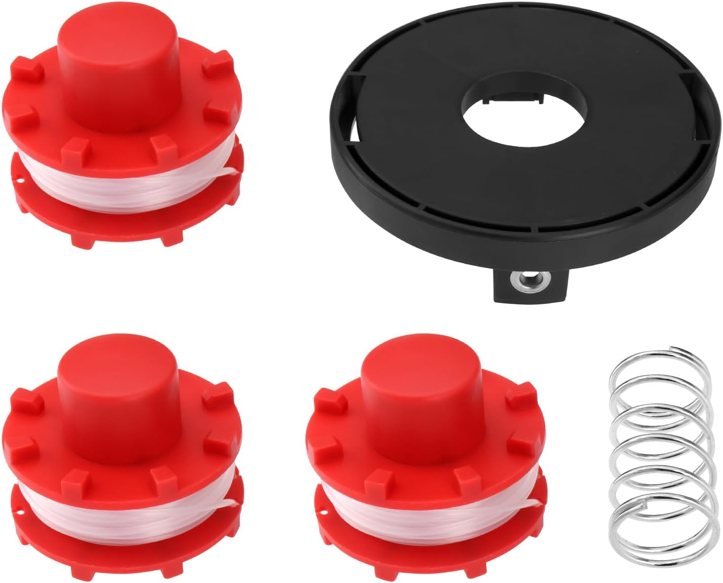 Ecsing 1 Set Lawn Trimmer String Trimmer Line Spool Compatible with Einhell GE-CT 36/30 LI E SOLO Compatible with AGILLO 36/255 BL-SOLO Compatible with AGILLO 18/200 image number 4