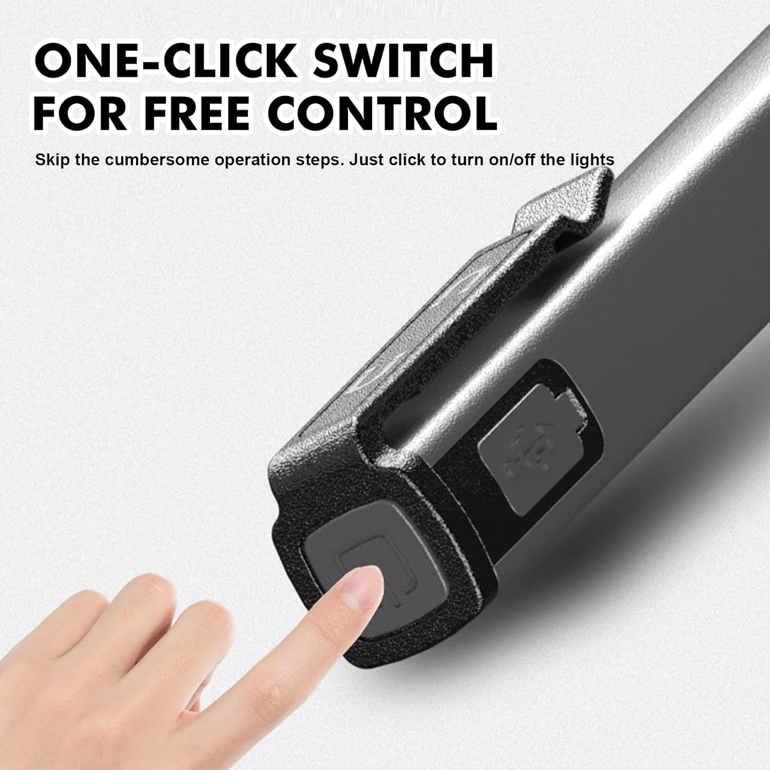 WIYETY 2 Pack LED Pen Lamp: Rechargeable COB Work Light with White and Red Modes, Portable Work Light with Magnet and Clip for Maintenance, Camping, Hiking, Emergency Etc image number 5