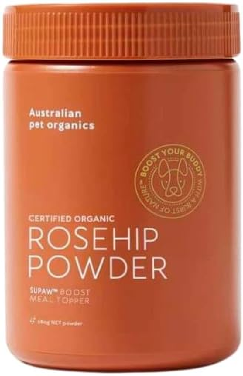 SUPAW&trade; by Australian Pet Organics Certified Organic Rosehip Powdered Dog Supplement 280G image number 6