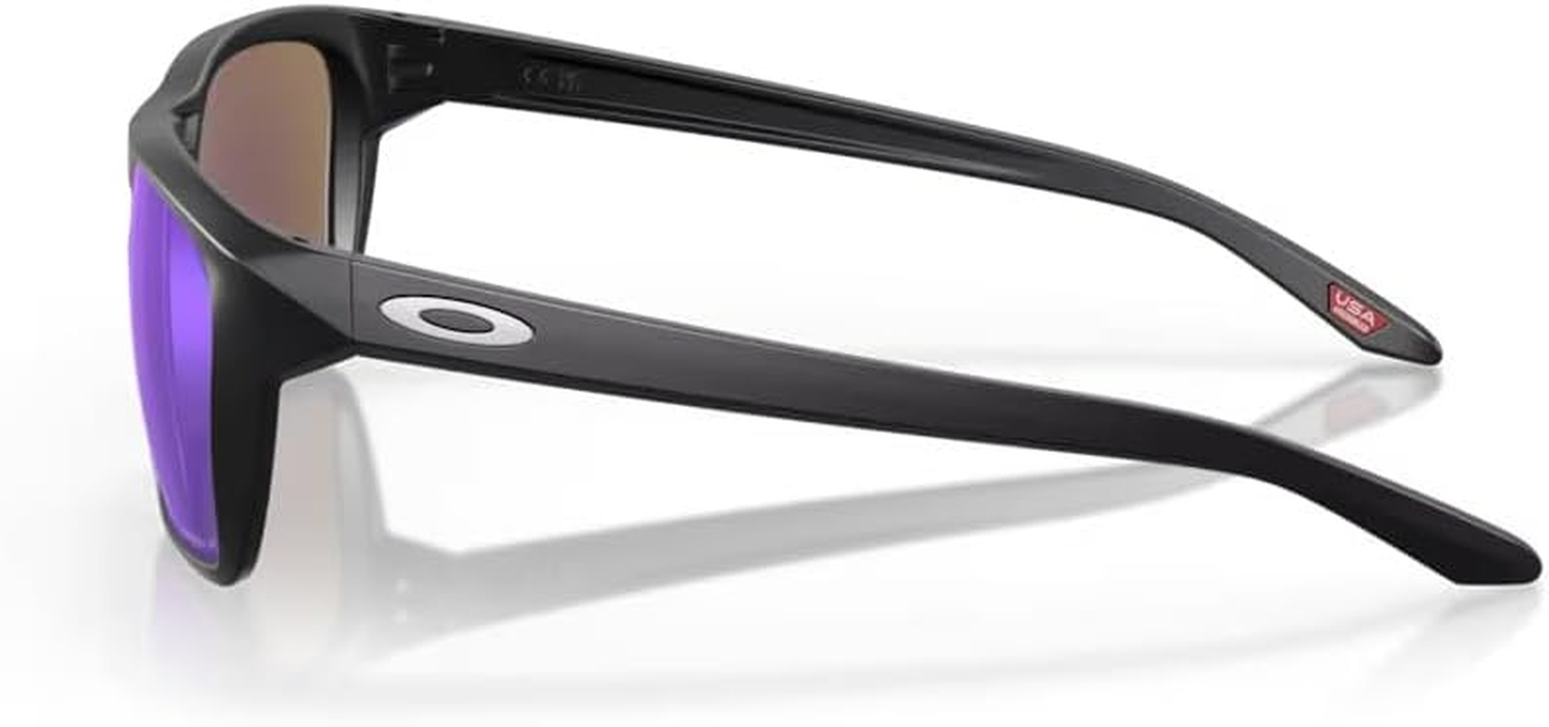 OAKLEY Sylas Polarised Sunglasses, 0OO9448 - Matte Black  Prizm Black Polarized image number 5