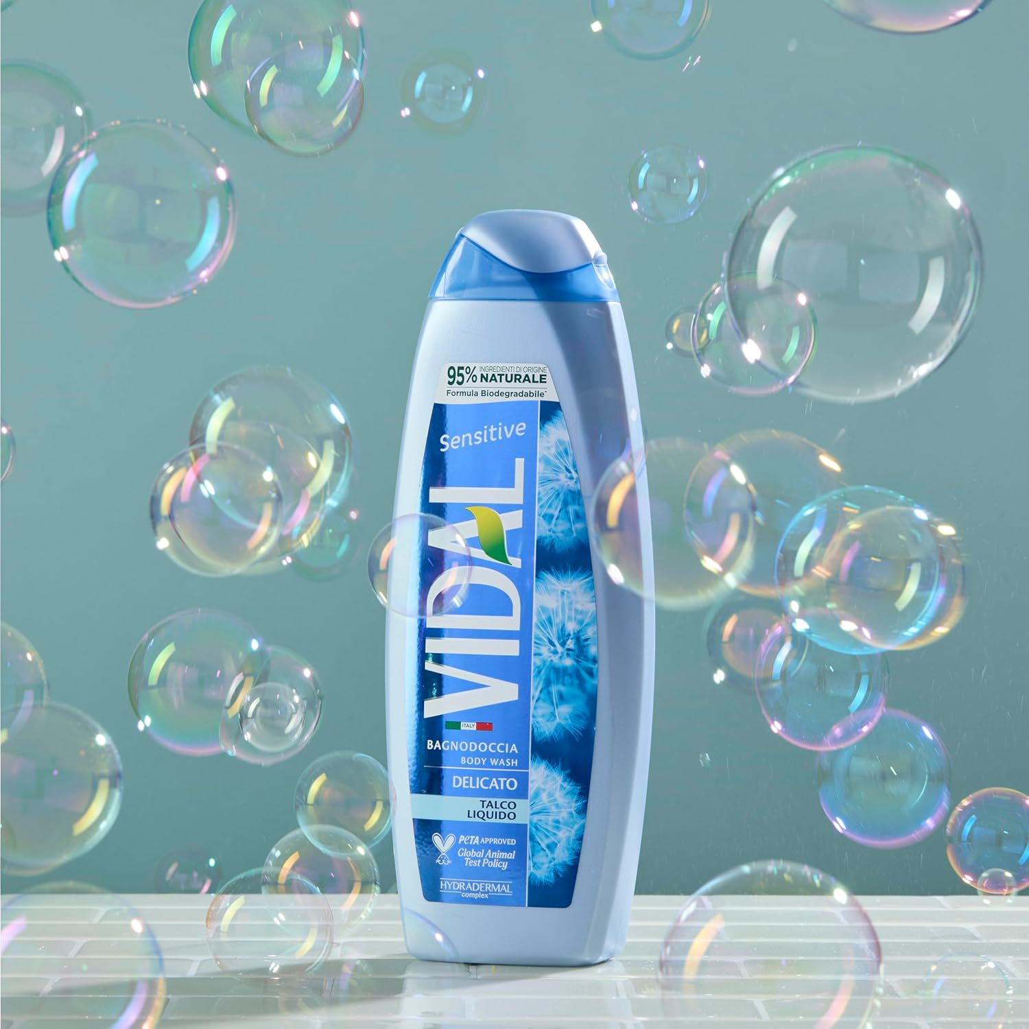 Vidal Body Wash Talcum Scent 500Ml image number 1