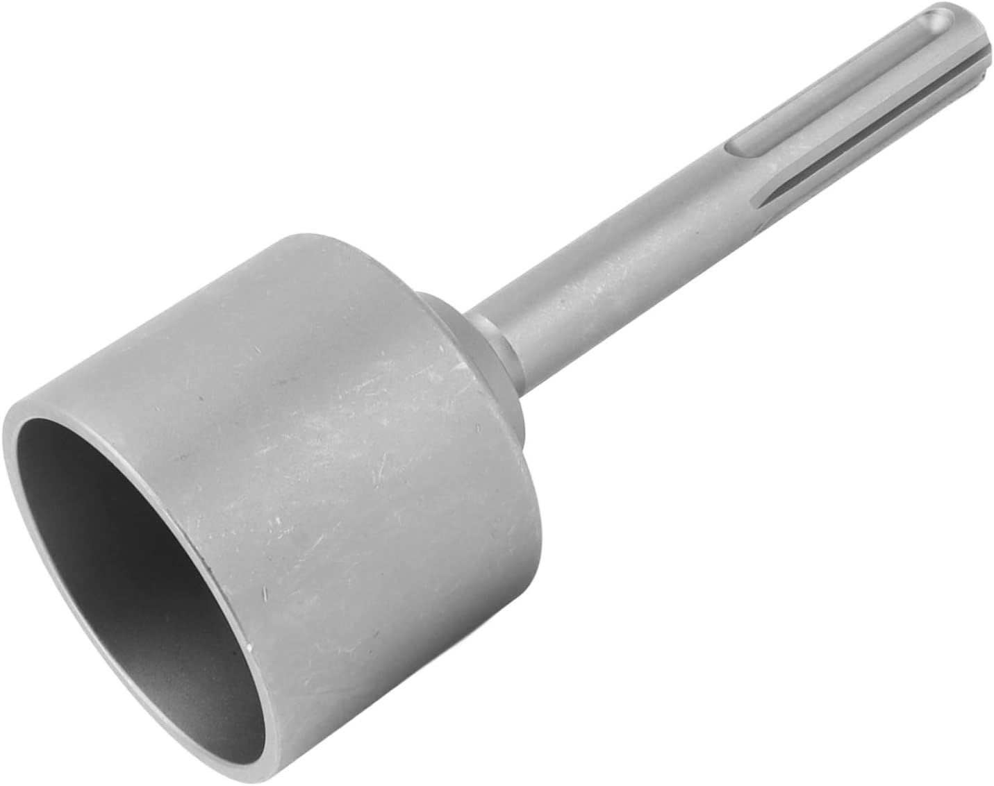 65Mm Ground Rod Driver, 5 Pits Shank Steel Fence T Post Driver Hand Post Pounder Hammer Drill Attachment 20Cm Length for Rotary Hammer Drill Grounding Rods image number 3