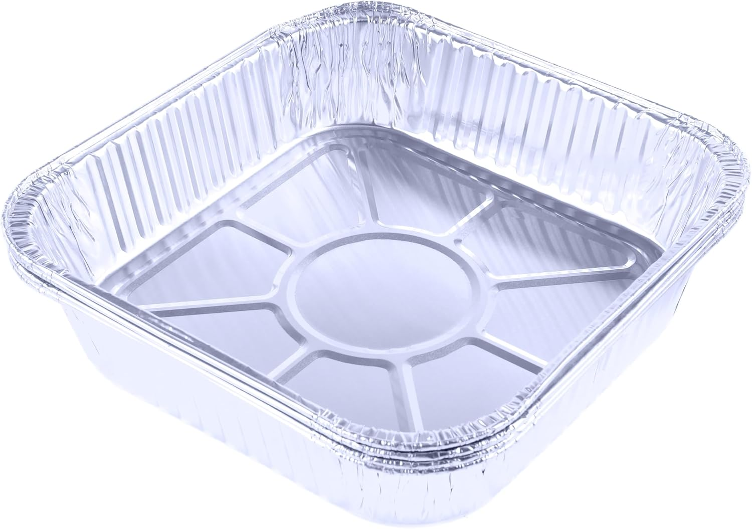 Home Master 4PK Aluminium Foil Trays Square Durable Premium Quality 20Cm image number 1