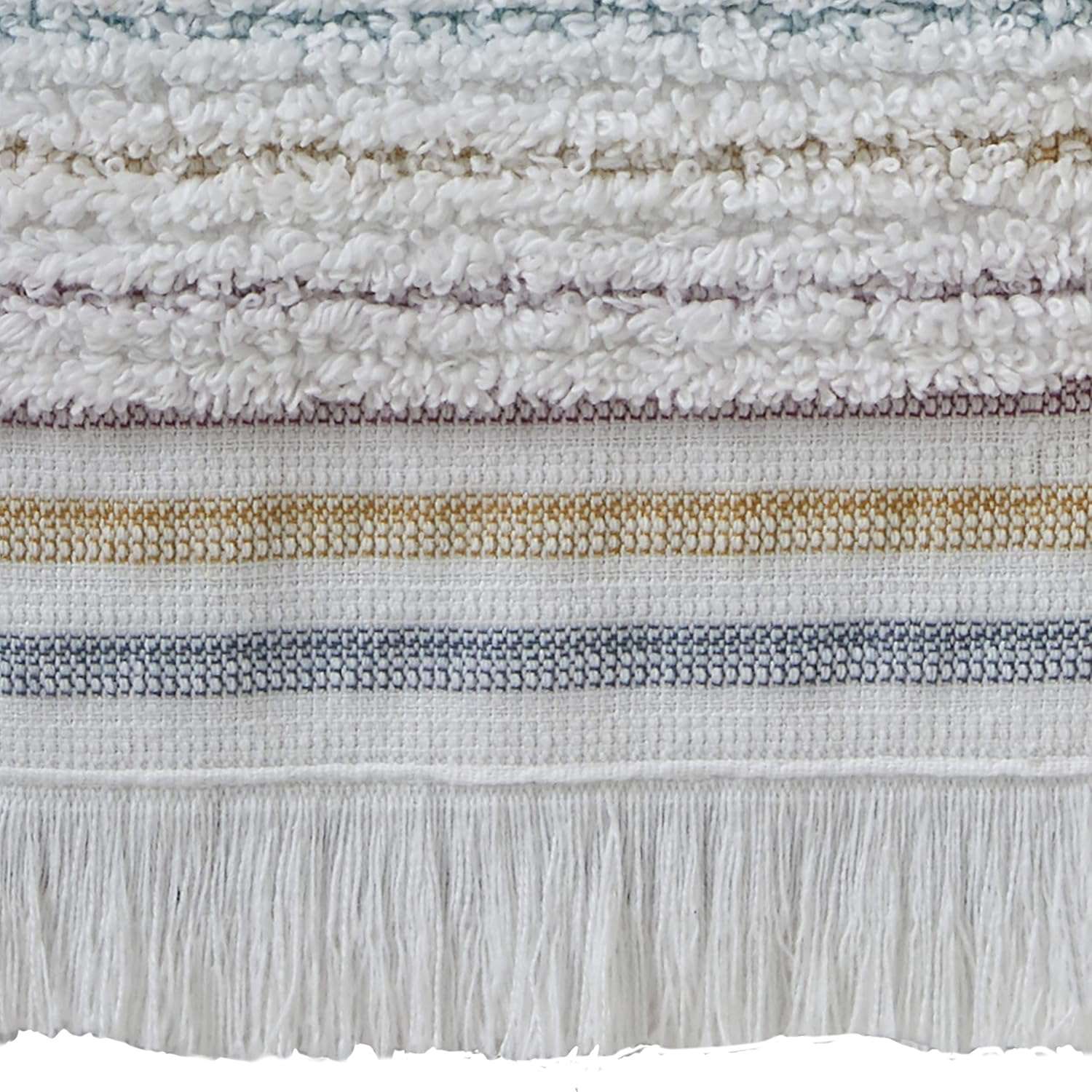 SKL Home by Saturday Knight Ltd. Subtle Stripe Hand Towel (2-Pack), 16X26, Natural