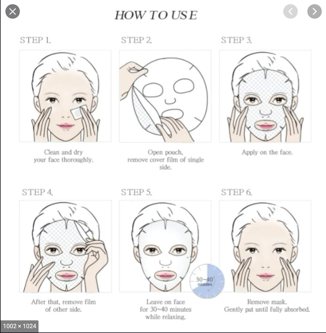 Tony Moly I'M Real Pomegranate Elasticity Mask Sheet 21 G