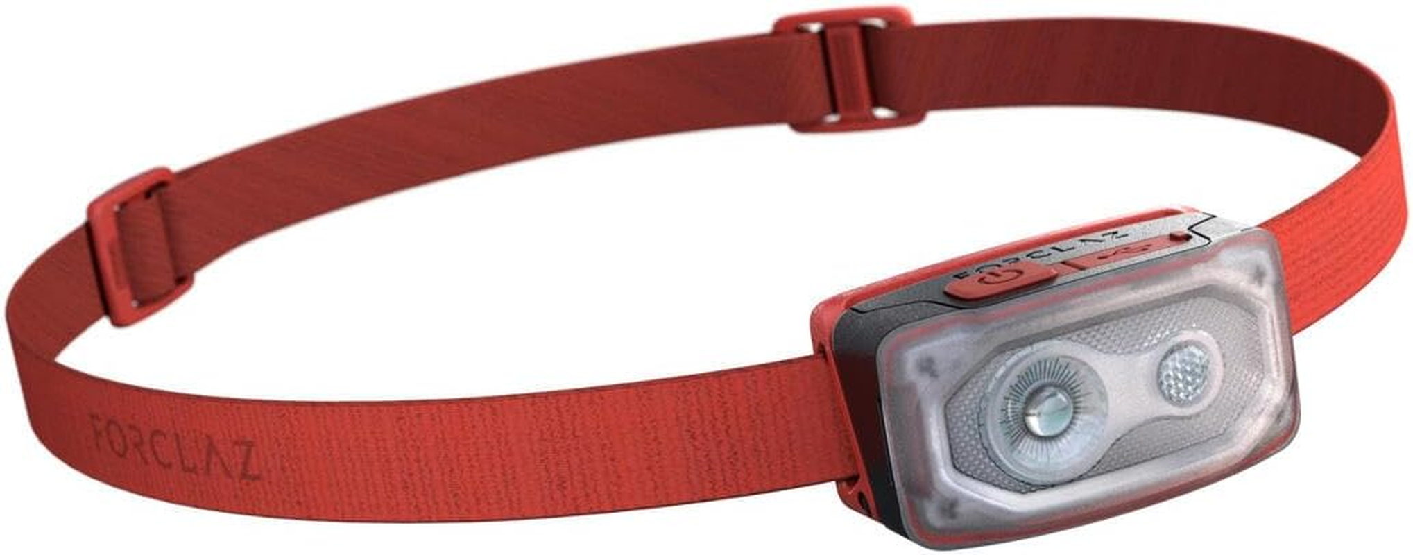 Decathlon Forclaz Bivouac 500 Usb Rechargeable Head Torch - 100 Lumens Brick Red - Headlamp image number 6