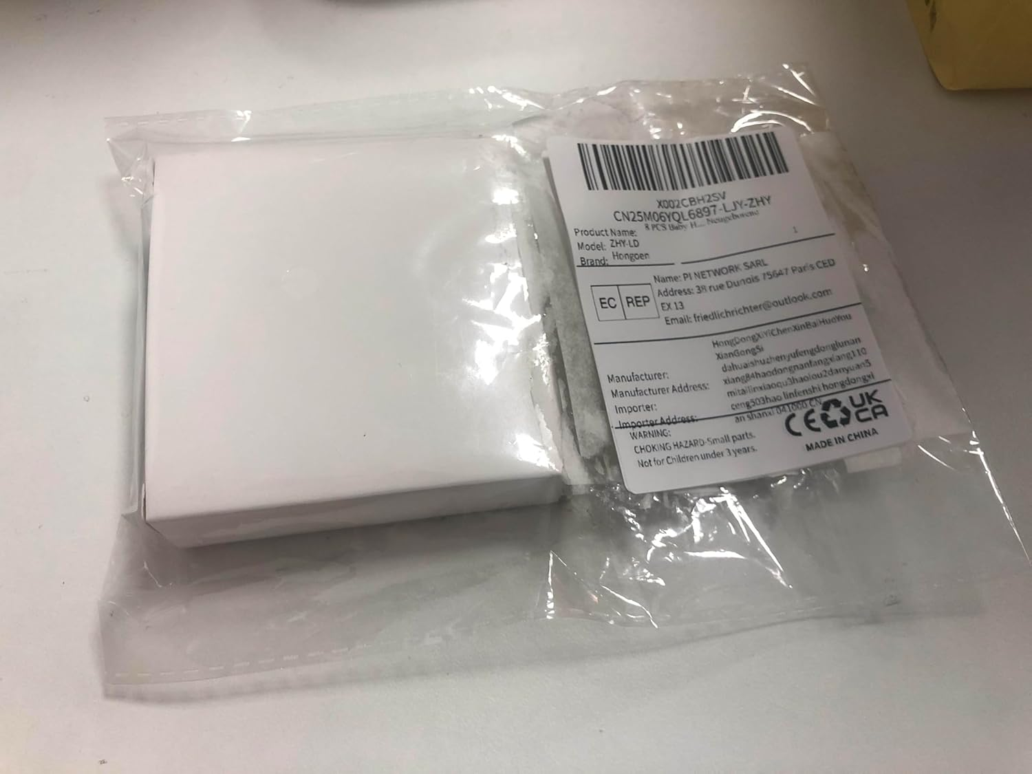 8 Pieces Baby Handprint and Footprint, Baby Imprint Set for Newborns, for Handprint, Footprint & Paw Print, Baby Footprint Set, Cat, Baby Footprint Set, for Newborns image number 4