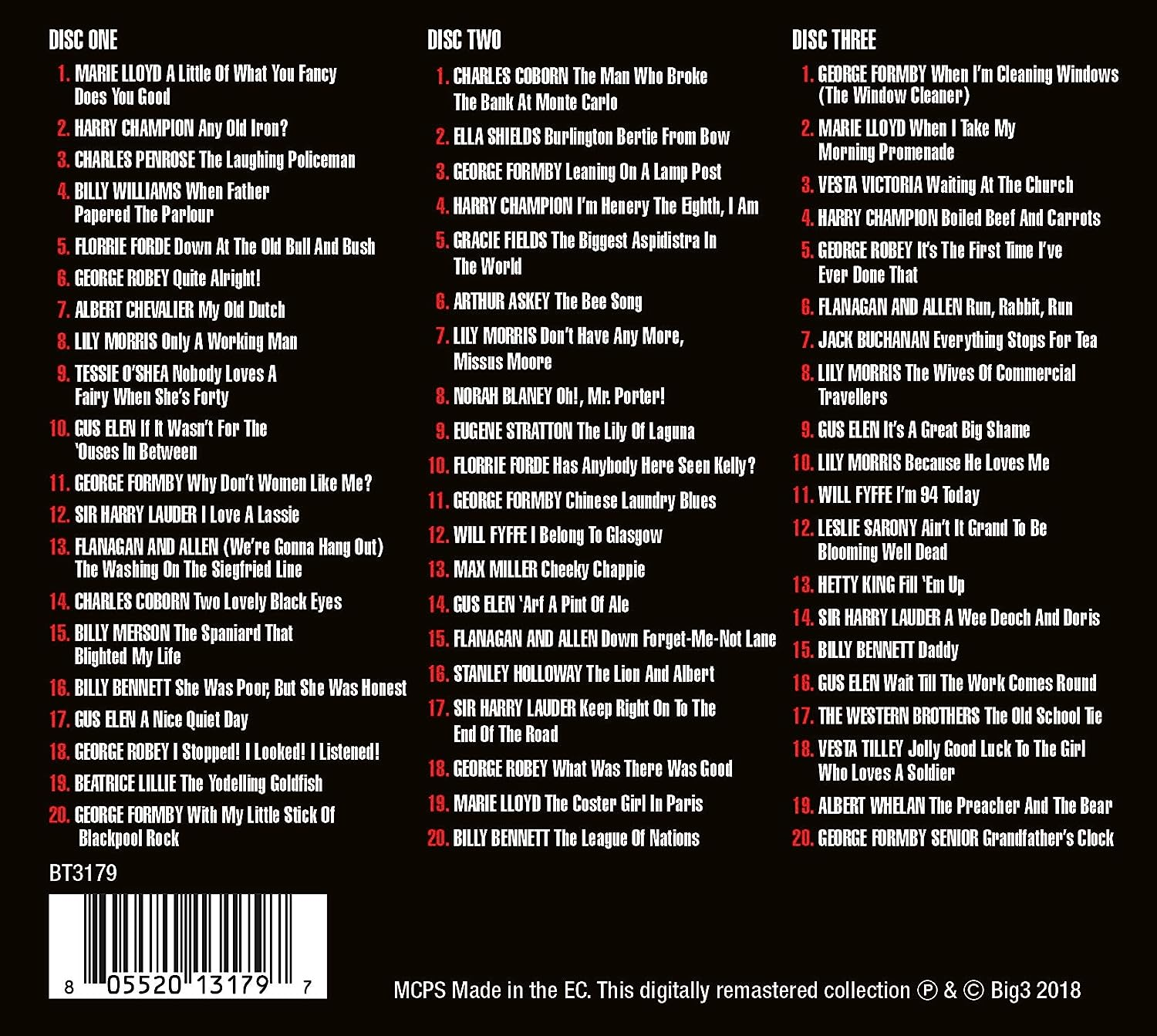 Music Hall - the Absolutely Essential 3 Cd Collection