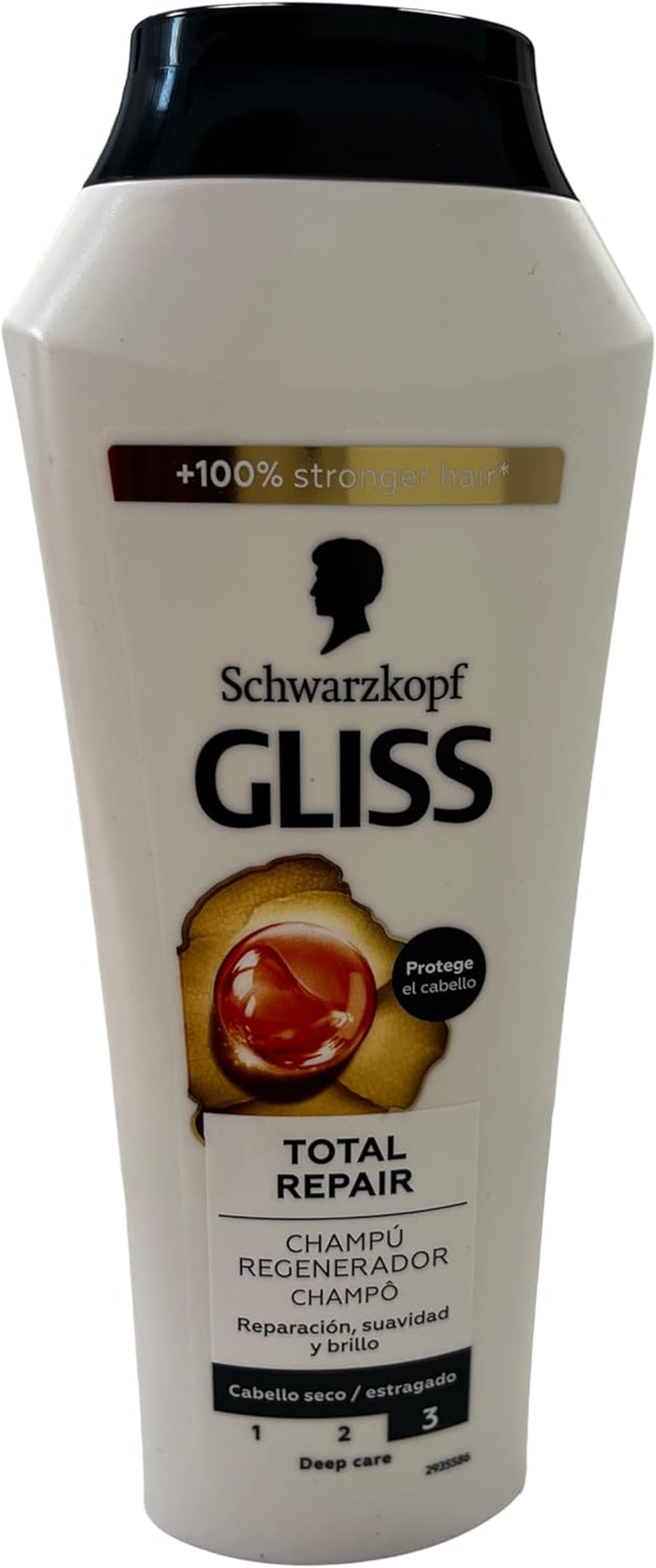 Gliss 8410825420013 Shampoo, Pack of 3 (3 X 250 Ml)
