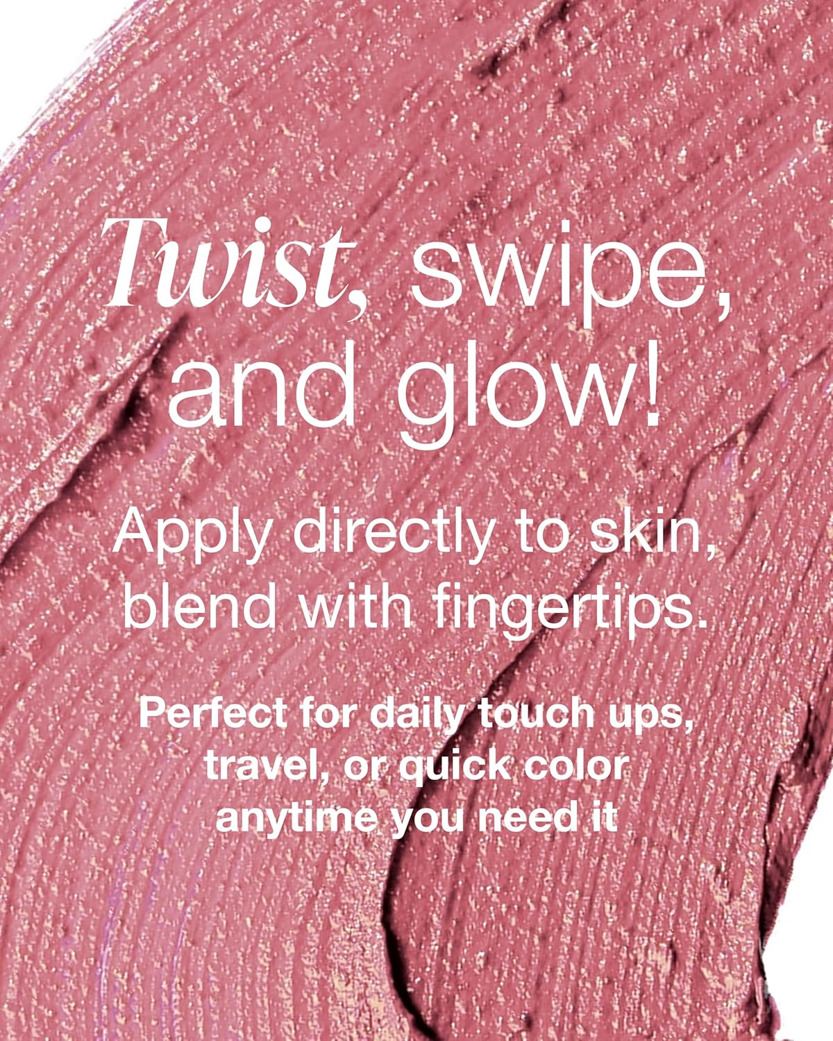 Mineral Fusion, Color Stick Rosette 3 in 1, 0.18 Ounce - Rosette image number 3