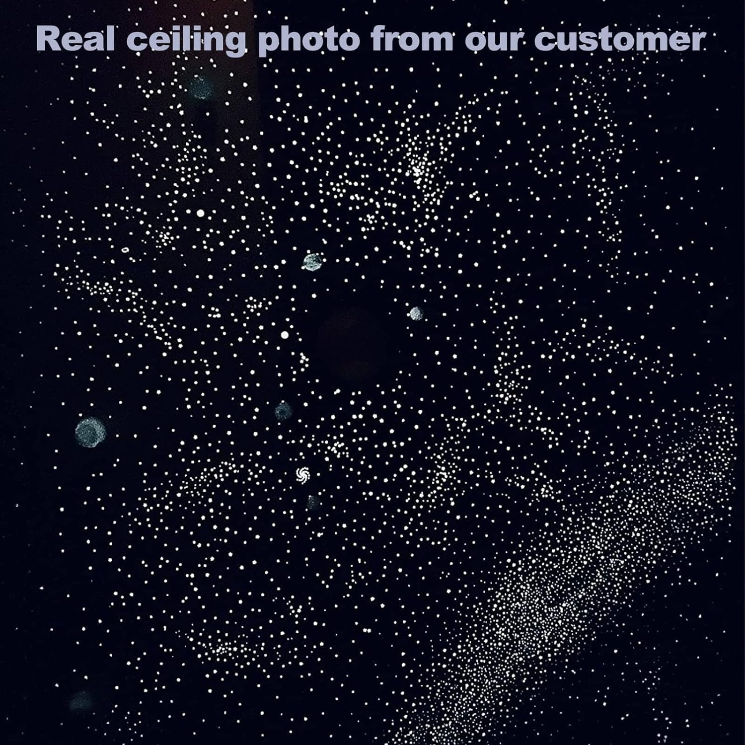 Glow in the Dark Stars Decals Decor for Ceiling 633 Pcs Realistic 3D Stickers Starry Sky Shining Decoration Perfect for Kids Bedroom Bedding Room Gifts image number 2