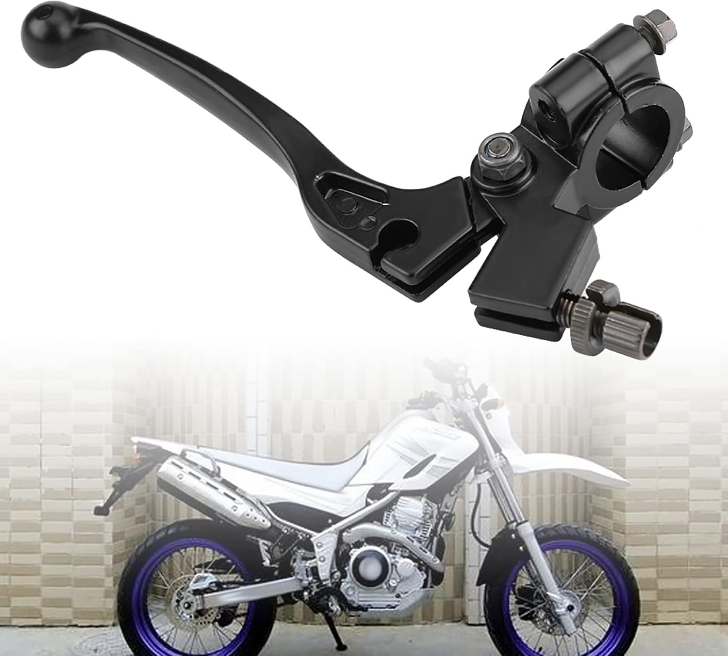 Handlebar Clutch Lever with Hanger - 22 Mm 7/8 Inch - for 50-125 Dirt Bike image number 5