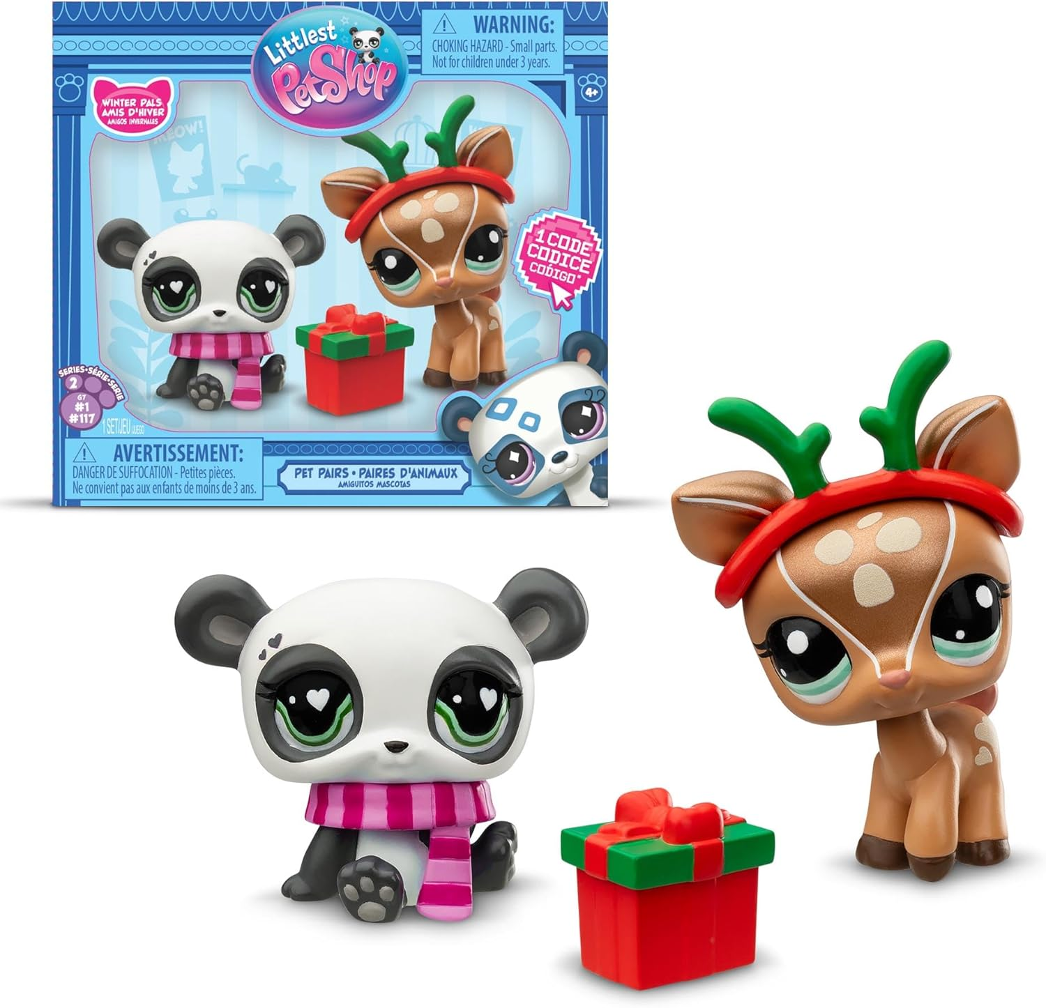 Littlest Pet Shop- Pet Pairs Winter Pals (Holiday Edition)