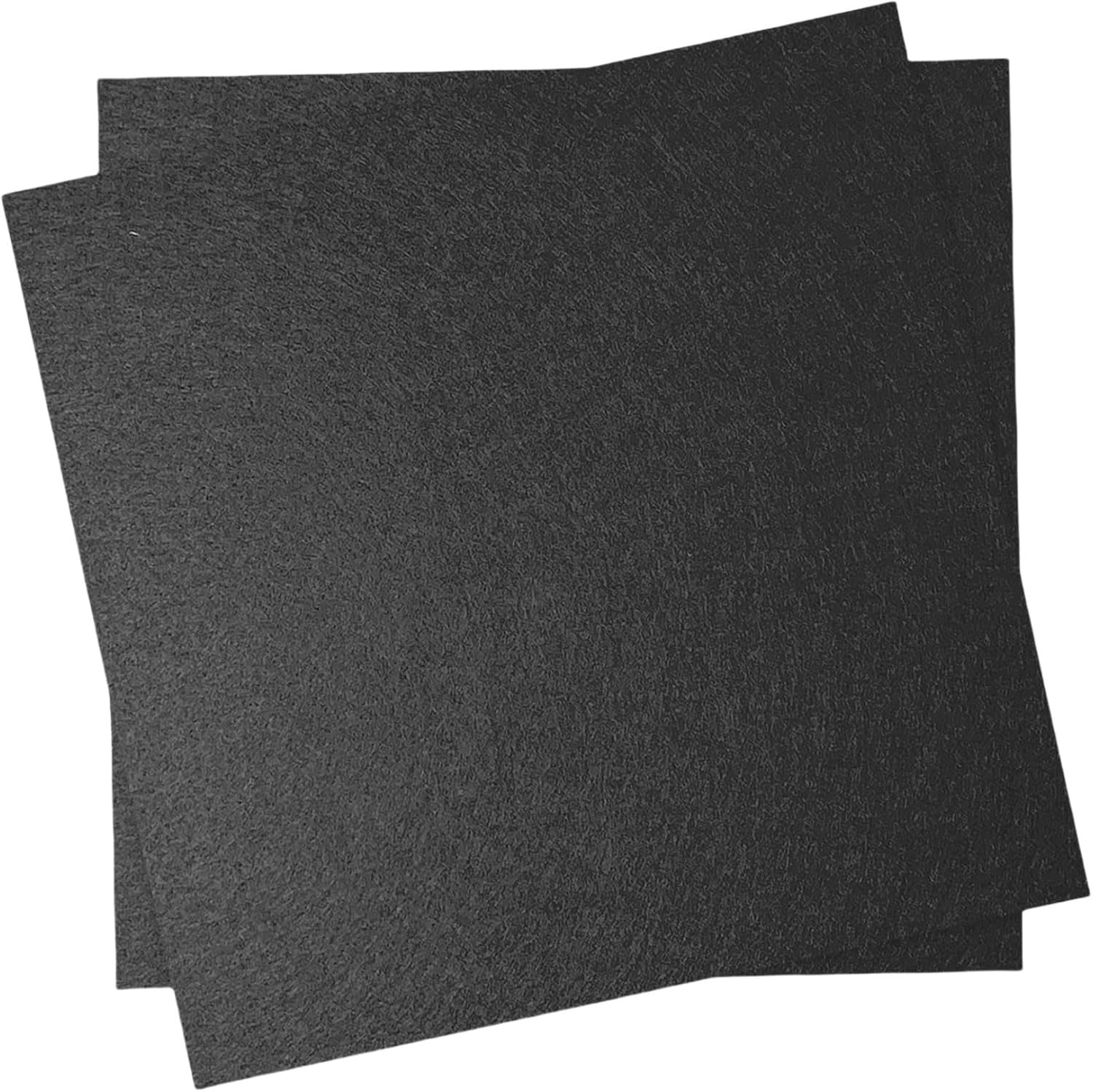 12" X 12" Felt Fabric Sheets for Crafts, Squares Felt Fabric Sheets, 1Mm Thick, Felt Paper for DIY Sewing Craft, Non-Woven Felt Fabric for Sewing Patchwork Material, 2Pcs (Grey)