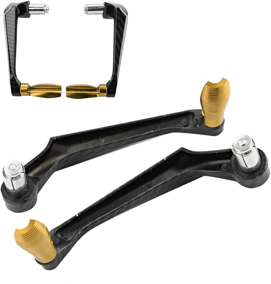 KIMISS Universal 7/8In 22Mm CNC Aluminum Handlebar Brake Clutch Lever Hand Guard Protector for Motorcycle, Motorbike, Scooters, Electric Cars, Mountain Bikes image number 4