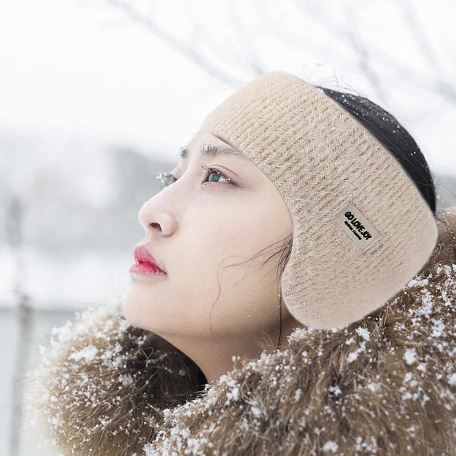 Rronnoy Earmuffs for Sleep | Noise Reduction Ear Muffs for Sleep Warmer | Winter Warmth Adjustable Headbands Waterproof for Men Women Kids Adults Runners Sleepers Concerts Airplane Travel image number 4