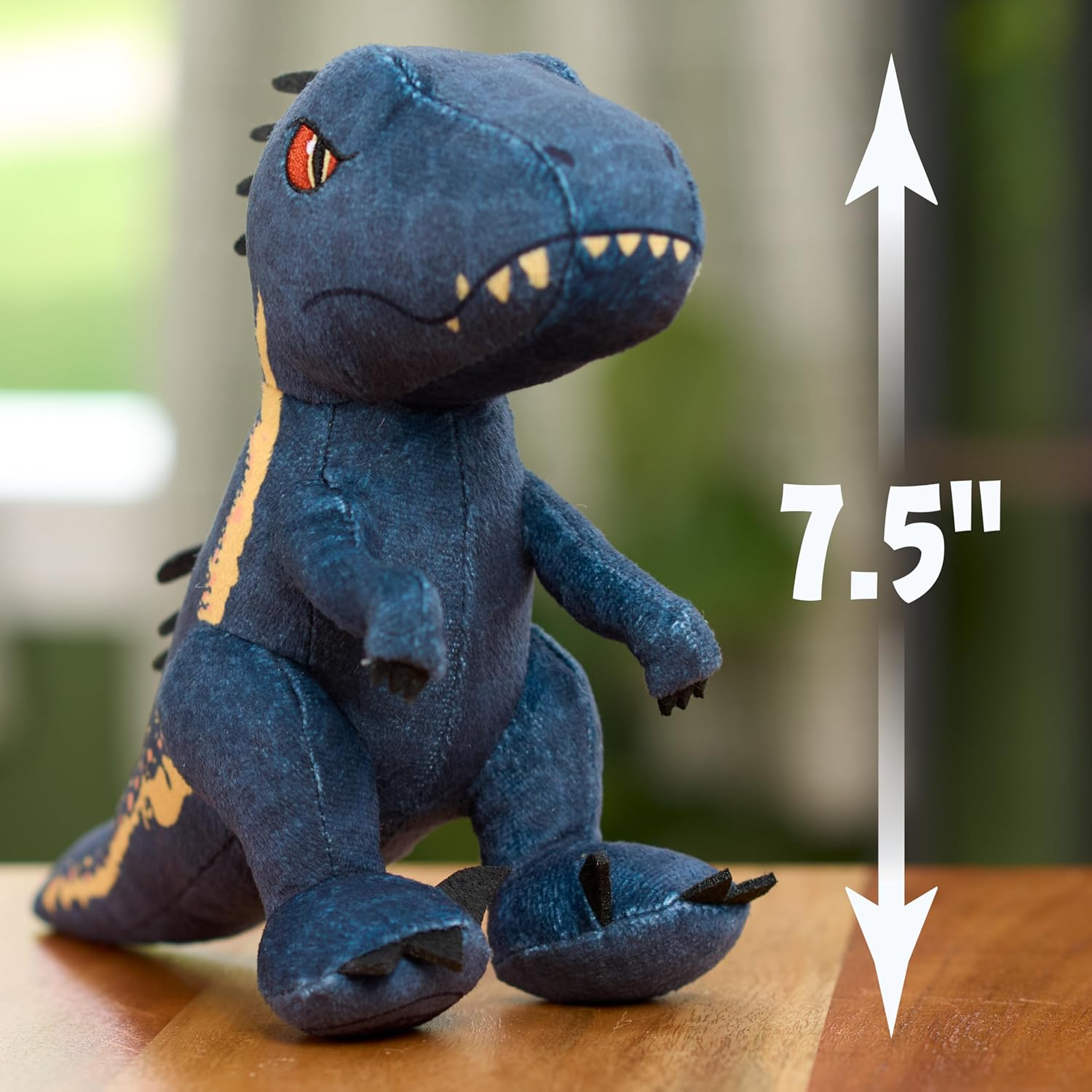 Jurassic World Dinosaurs Plush Indoraptor Stuffed Animals, Kids Toys for Ages 3 up by Just Play image number 2