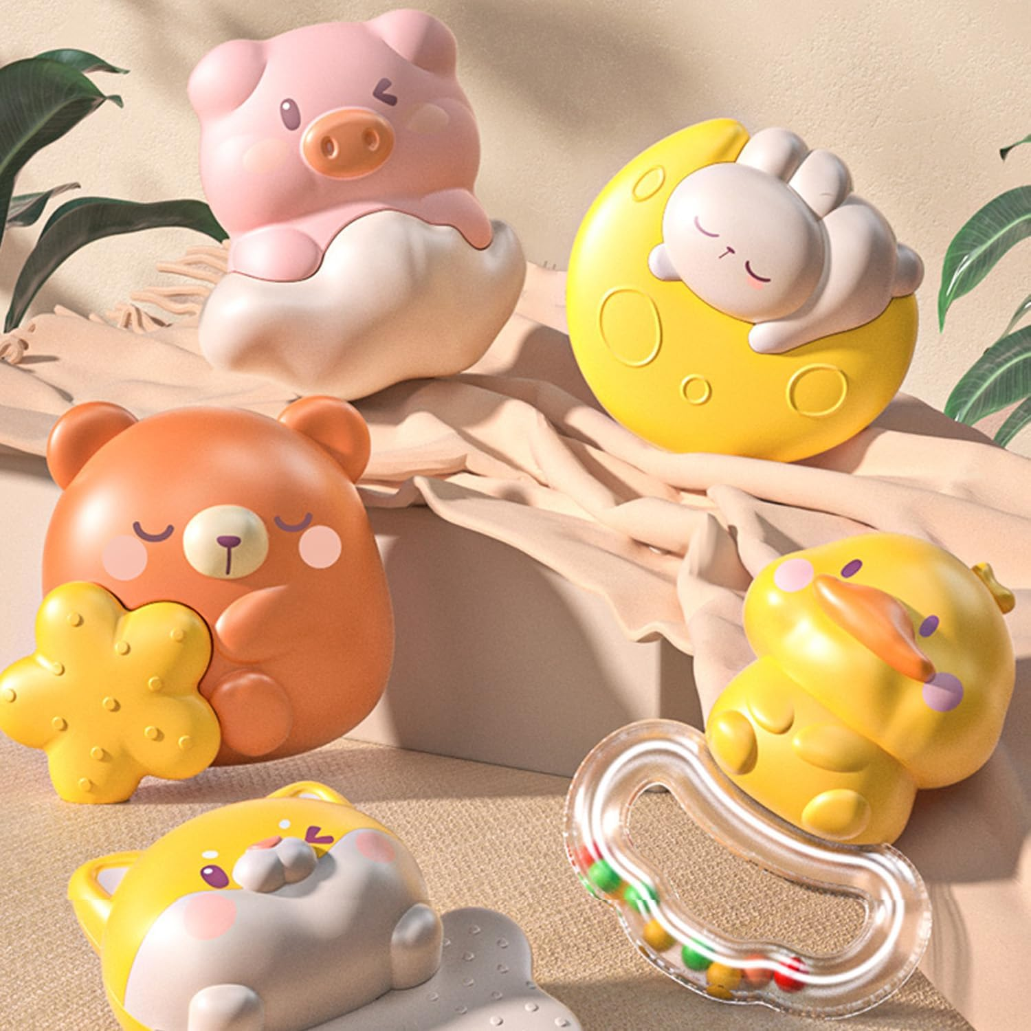 Baby Crib Mobile with Music and Night Light, Mobile for Crib with 360&deg; Rotation, Nursery Bassinet Mobile, Baby Crib Toys for Newborn Infant Boys and Girls(Blue) image number 5