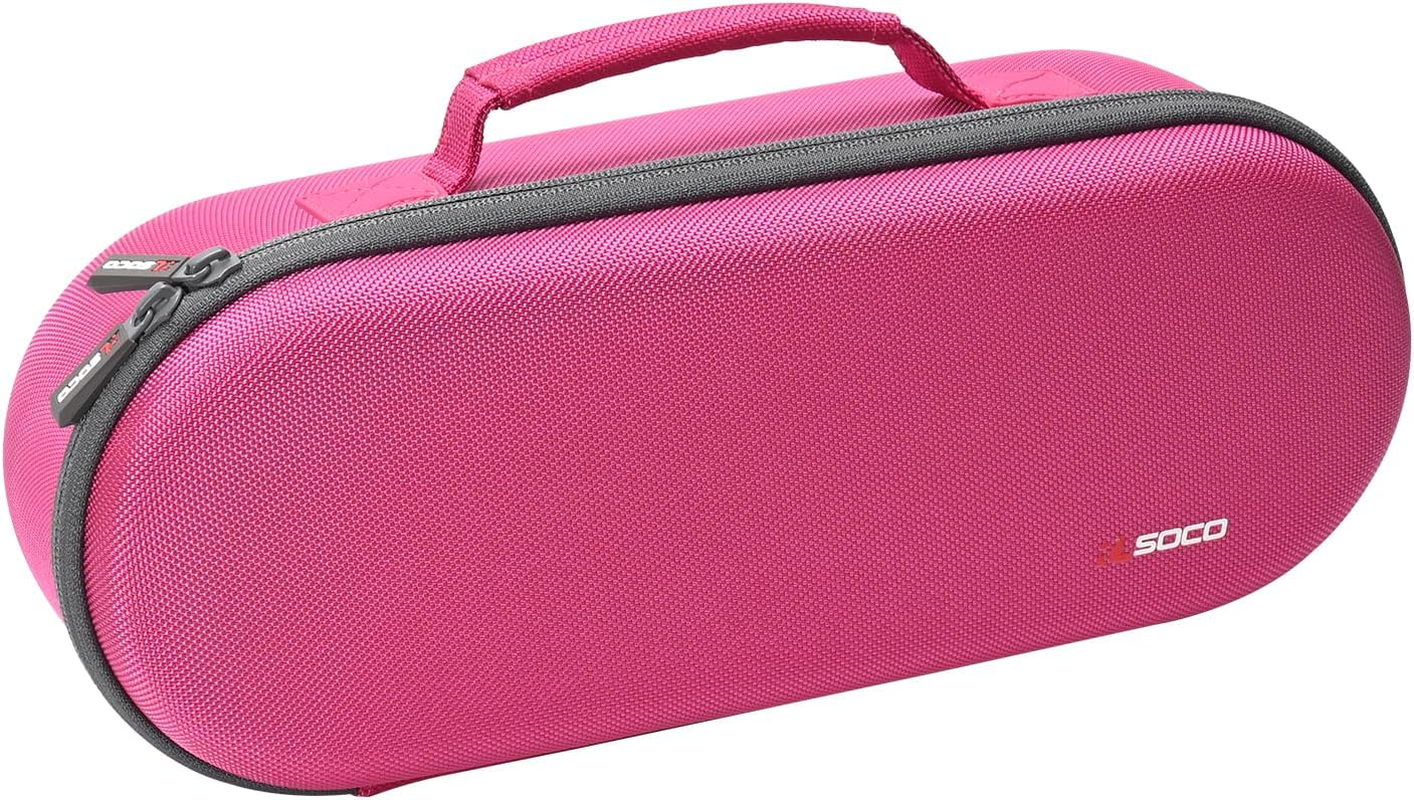 RLSOCO Travel Case for Dyson Supersonic Hair Dryer, Fits for Dyson Supersonic Origin/Nural Intelligent, Lightweight and Compact Design - Pink (Case Only) - Pink image number 3