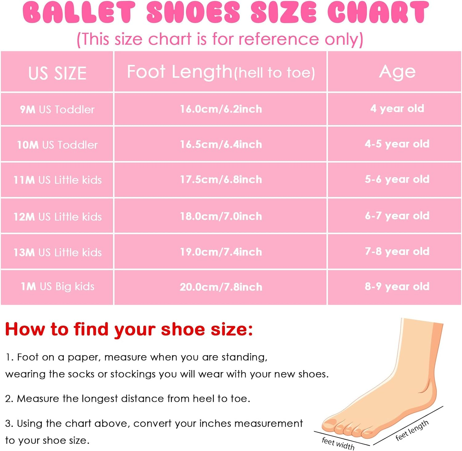 Ballet Shoes for Girls Toddler Dance Practice Ballet Slippers Soft PU Leather Flats Shoes for Kid Sole Yoga Gymnastics image number 6
