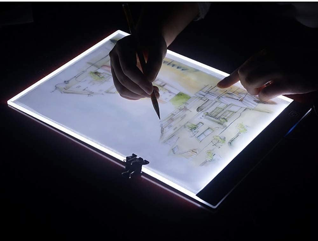 A4 Ultra-Thin Portable LED Light Box Tracer USB Power LED Artcraft Tracing Light Pad Light Box for Artists,Drawing, Sketching, Animation image number 6