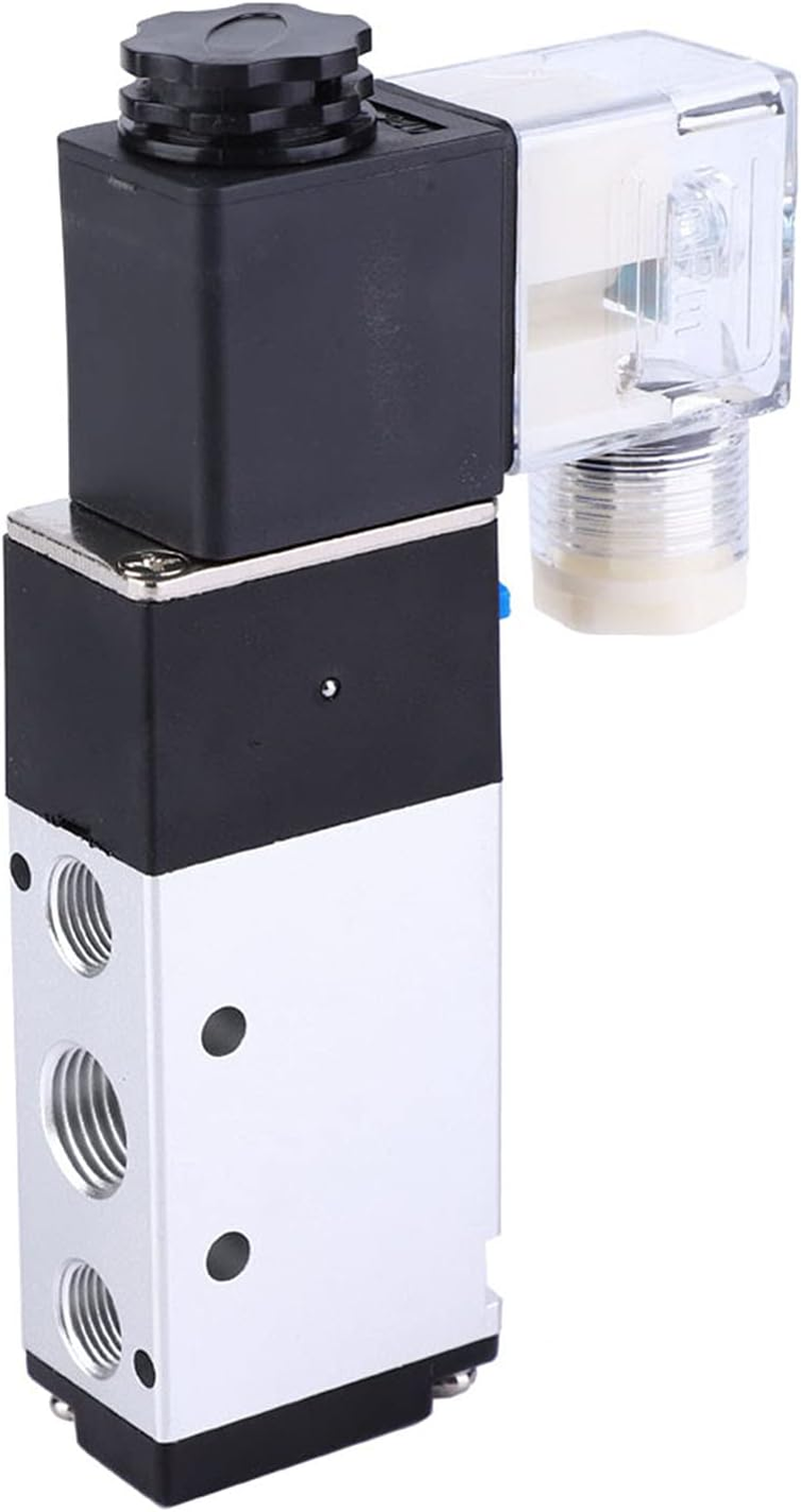4V210-08 Solenoid Air Valve 2 Position 5 5 Port Pneumatic Control Valve for Industrial Use (DC24V) image number 6