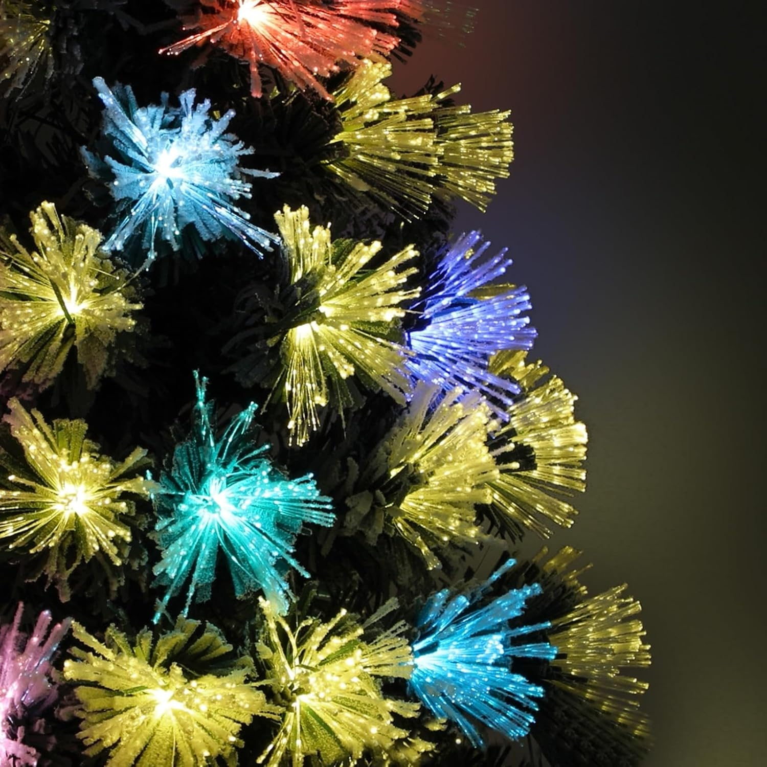 Tinseltown LED Christmas Tree 180Cm/6Ft Xmas Decoration with 230 Tips and 230Pcs LED Bulbs LED Top Star Ornaments Set image number 4