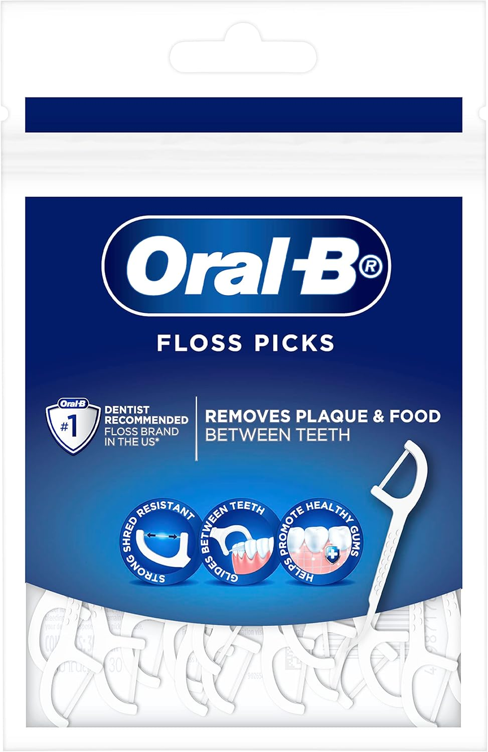 Oral-B Floss Picks 30Ct