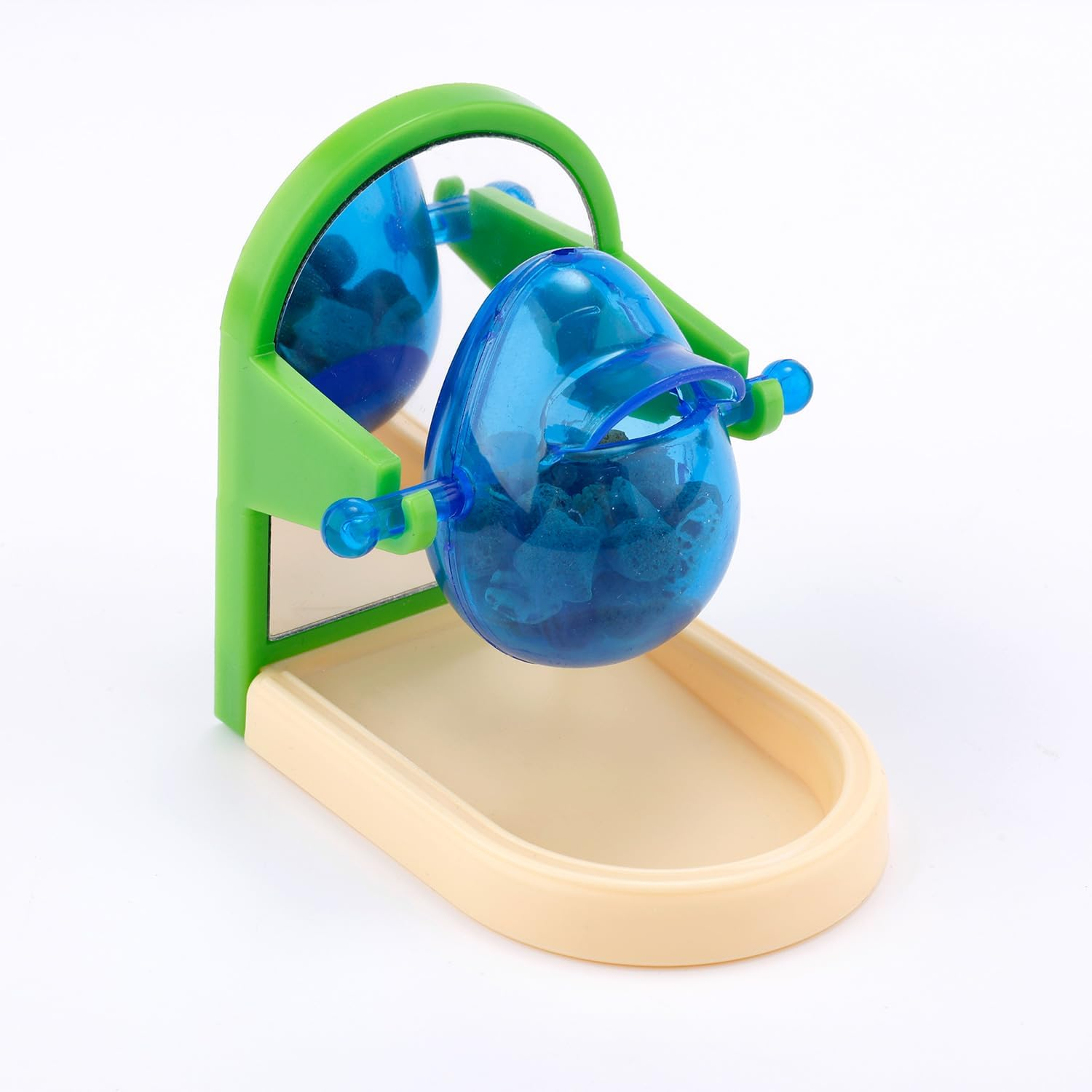 Rat Enrichment Toys, Rat Foraging Toys for Pet Rats Interactive Foraging Toys Intelligence Growth Rat Cage Puzzle Toy Treat Dispensing Slow Feeder for Rat Bird Parakeet Cockatiel Conure Rodent (Arch) image number 1