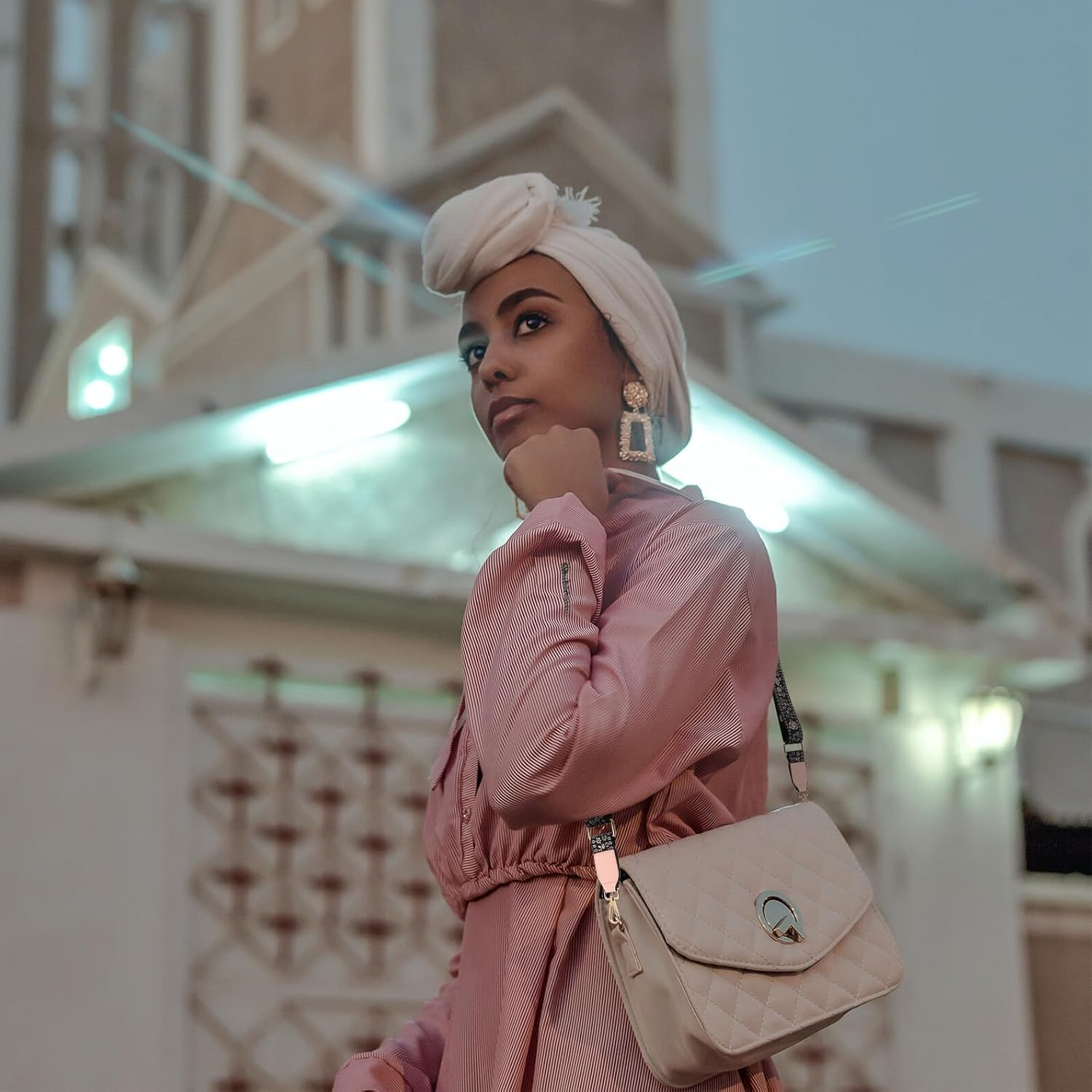 DECORNIJIA Adjustable Metal Buckle Bag Strap with Floral Print Wide Crossbody Shoulder Replacement for Women Handbags Travel Bags and Messenger Pouches Comfortable and Easy to Install