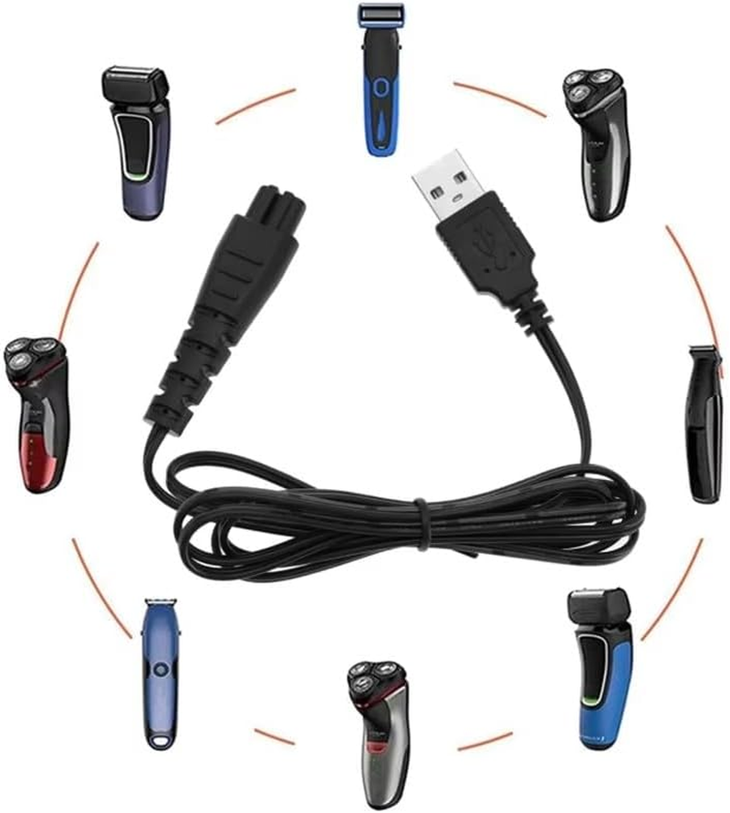 5V USB Charging Cable Replacement for Remington Shaver Charger,Compatible with XR7000 HC4250 HC5870 HC5950 PF7500 PF7600 PF7855 PG6250 XR1400 image number 2