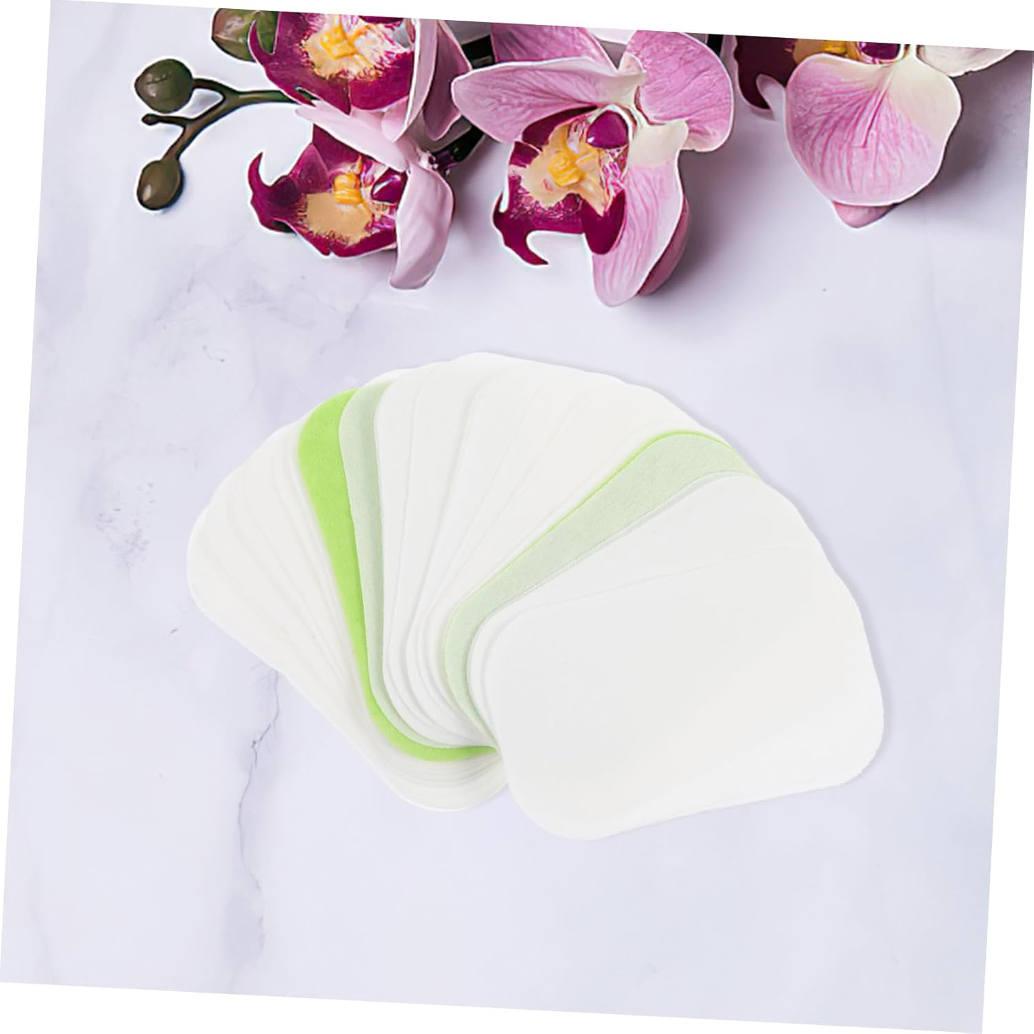 50Pcs Portable Soap Sheets for Travel Compact Hand Wash Soap Slices Safe Reliable for All Skin Types Lightweight Convenient Travel Supplies image number 2