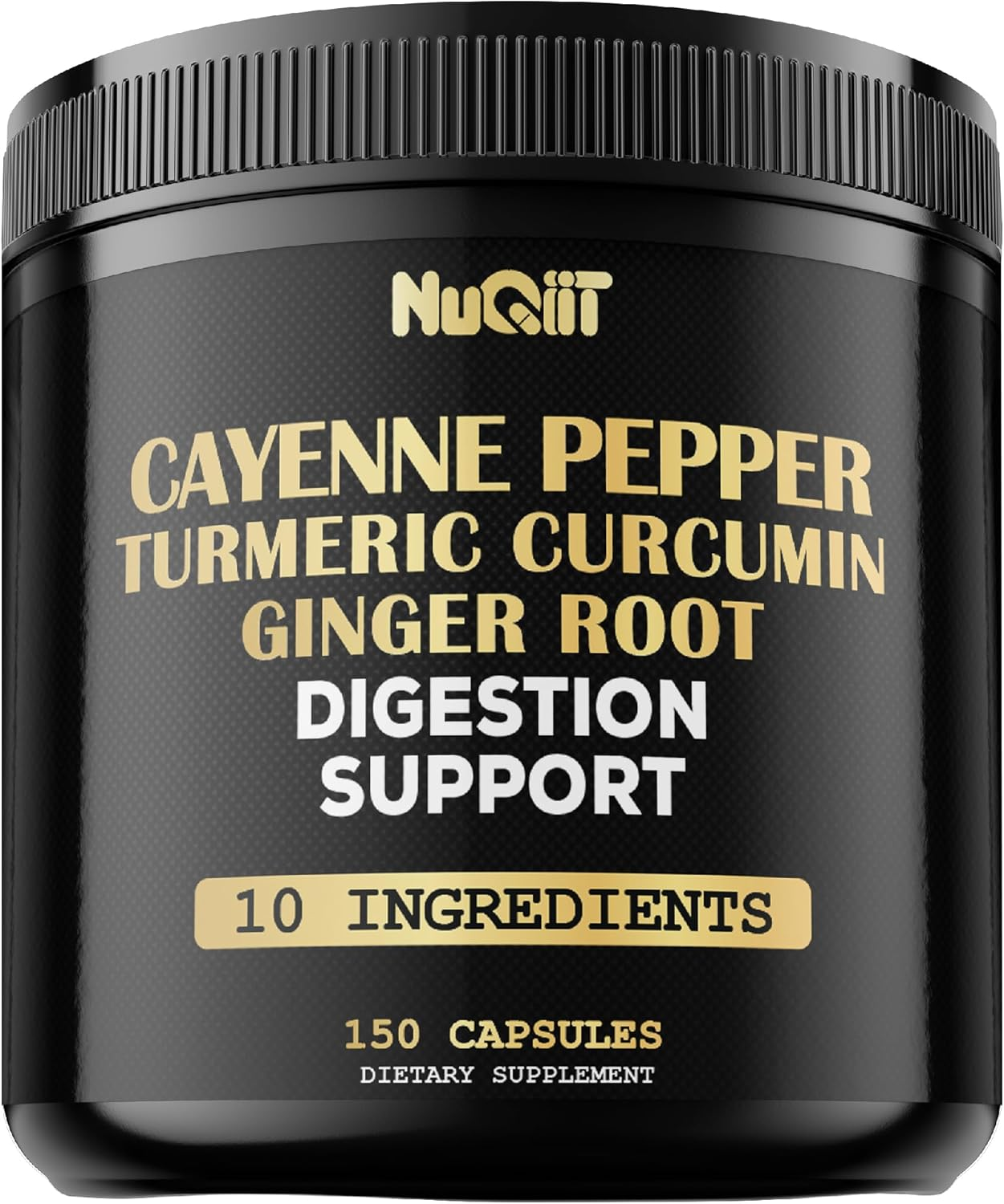 Cayenne Pepper Capsules Extract with Turmeric Curcumin Root, Ginger Root, Berberine Hcl & More - 150 Capsules image number 2