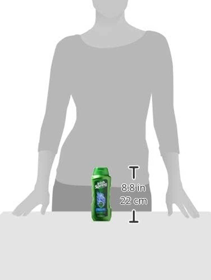 Irish Spring Body Wash, Moisture Blast 530Ml (Pack of 4) image number 1