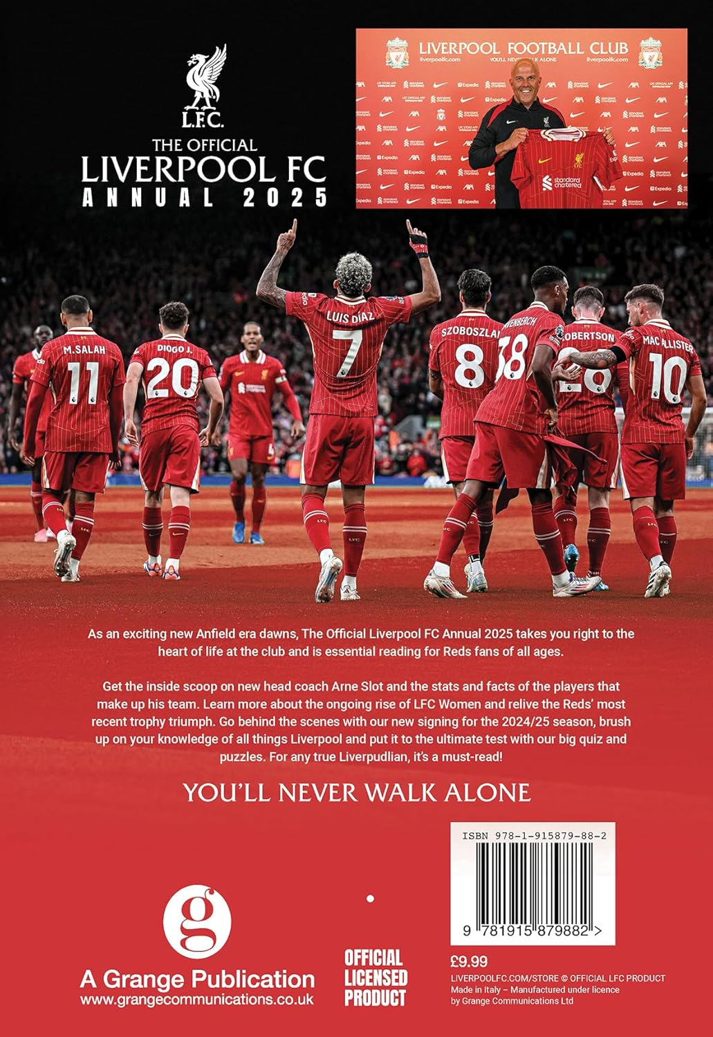 The Official Liverpool FC Annual 2025 image number 2