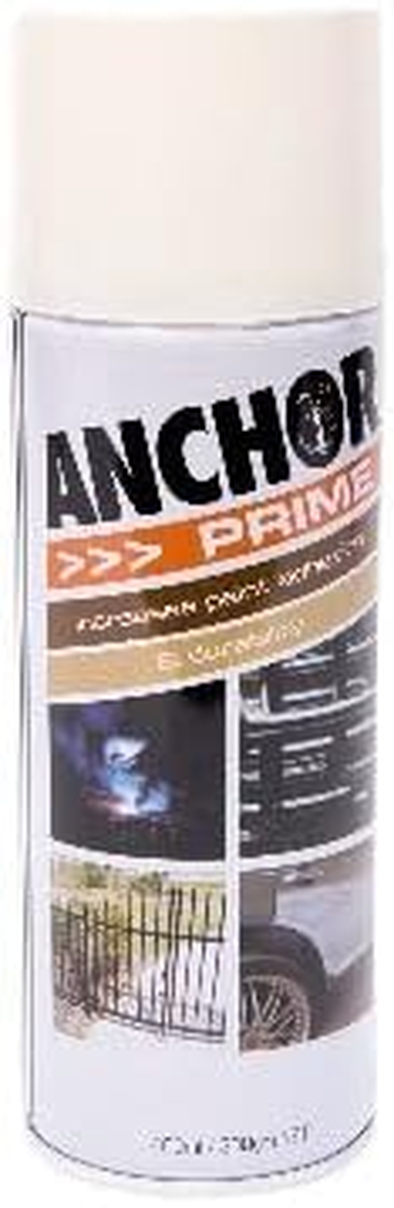 Anchor Prime Spray Paint Plastic Primer, White, 300 G