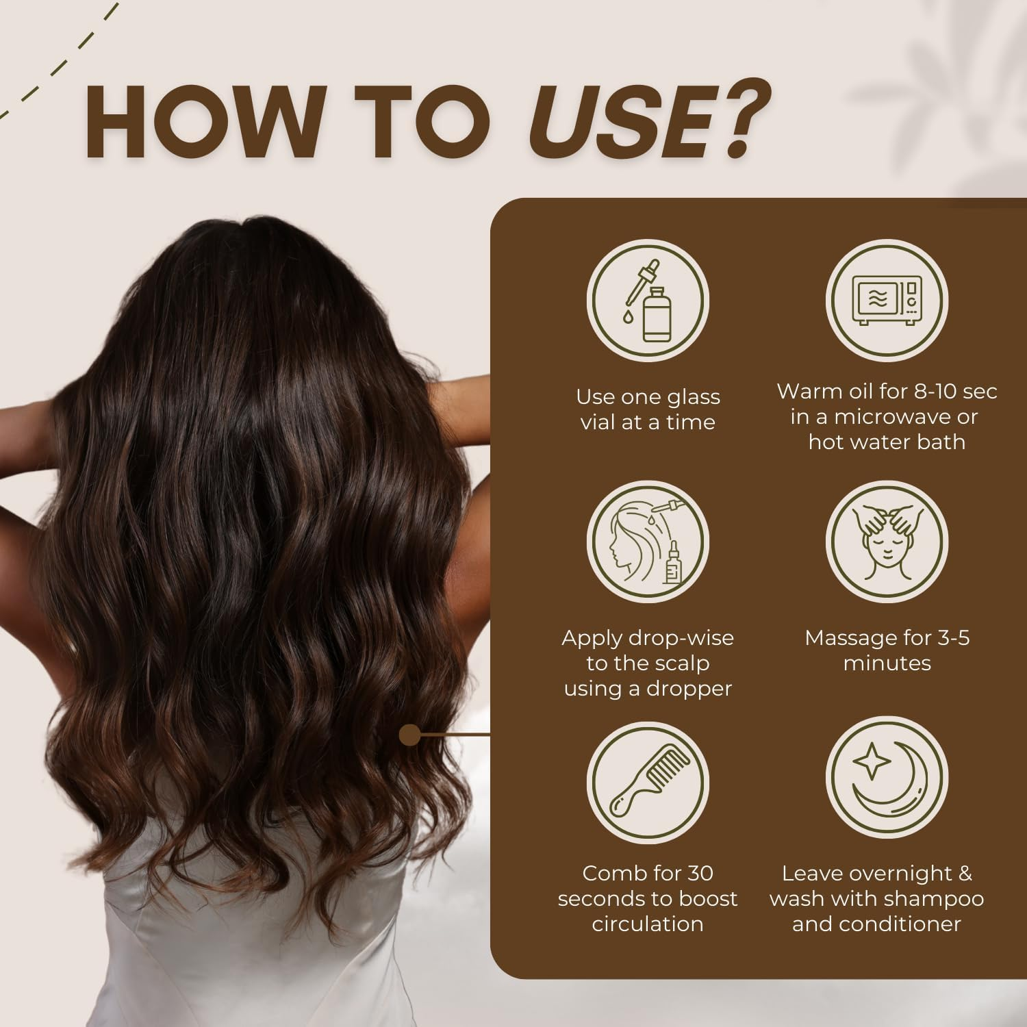 Adhyay Overnight Scalp Oil| 6 Week Therapy Enriched with Goodness of Almond, Turmeric, Onion and Blackseed! image number 4