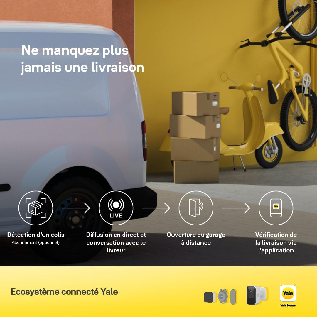 Yale Smart Gate Opening - Connected to Wi-Fi - Automatic Opening - Remote Control - Shared Access - Easy Installation - 05/102310/BW image number 4