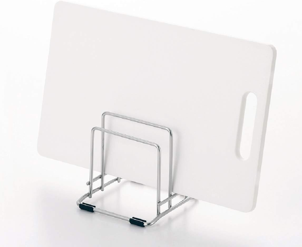 Pearl Metal HB-3946 Cutting Board Stand, Stainless Steel, at Aqua image number 4