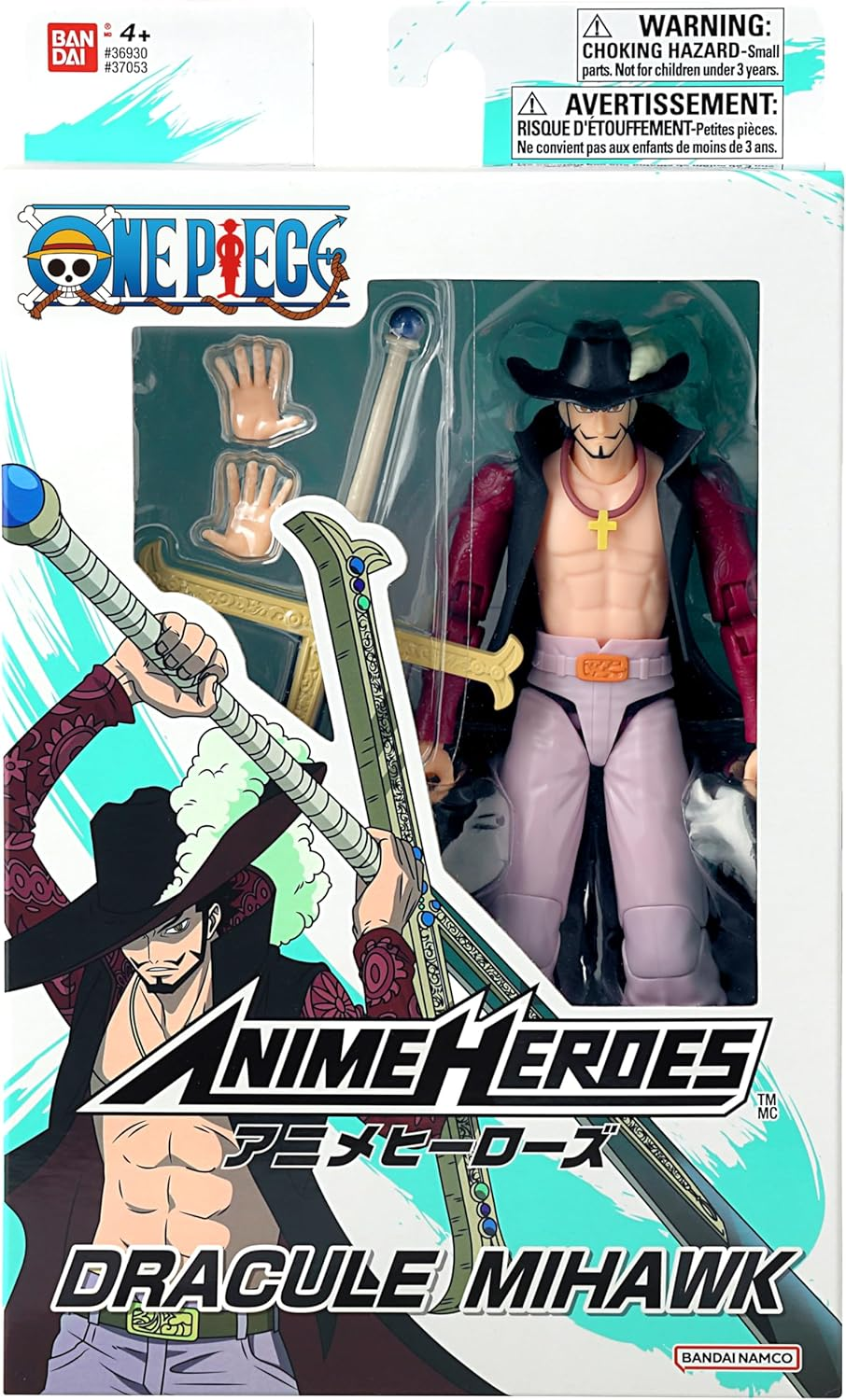 ANIME HEROES ONE Piece - DRACULE MIHAWK image number 4