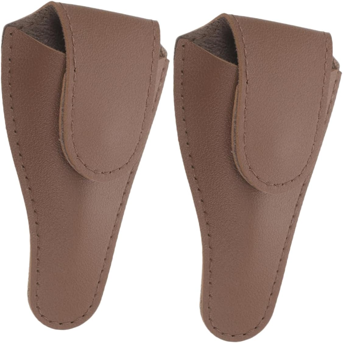 Ipetboom 4Pcs Pu Nail Scissors Holder Cuticle Clipper Protectors Manicure Pedicure Tool Cover for Toenails Manicure Supplies image number 4