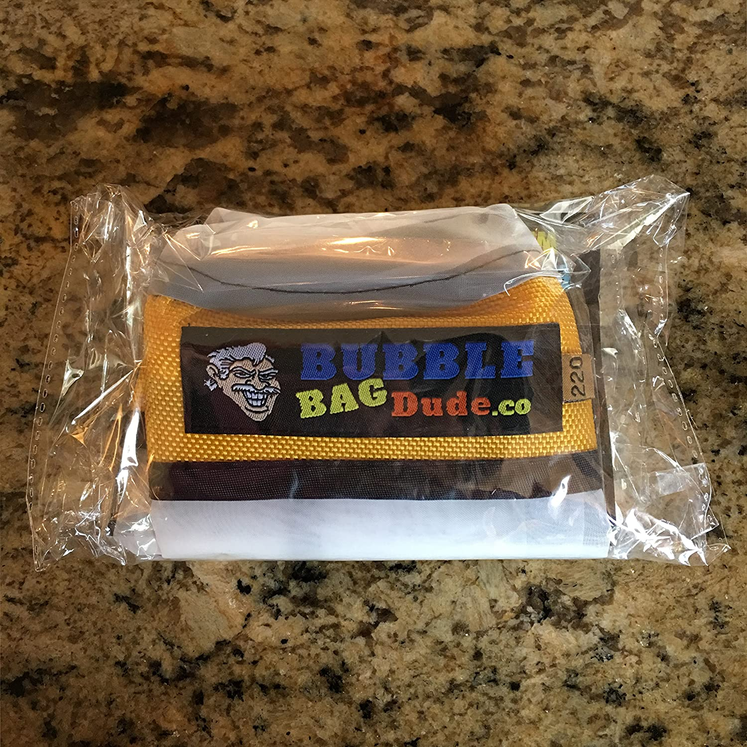 BUBBLEBAGDUDE 5 Gallon 220 Micron Zipper Bag for Bubble Machine - Herbal Ice Essence Extraction - Reusable Wash Bag